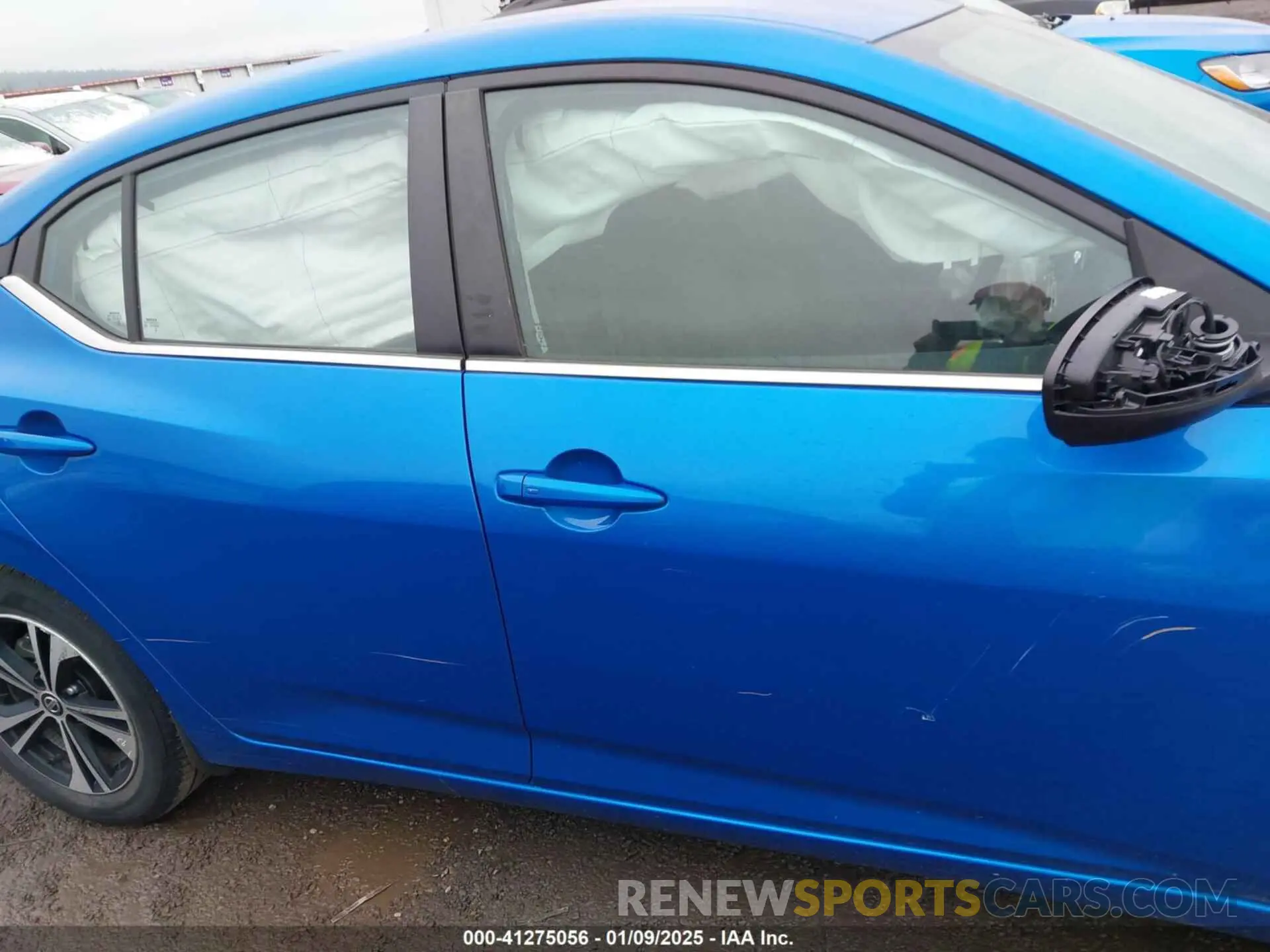 14 fotografías del automóvil dañado 3N1AB8CV5PY228342 NISSAN SENTRA 2023