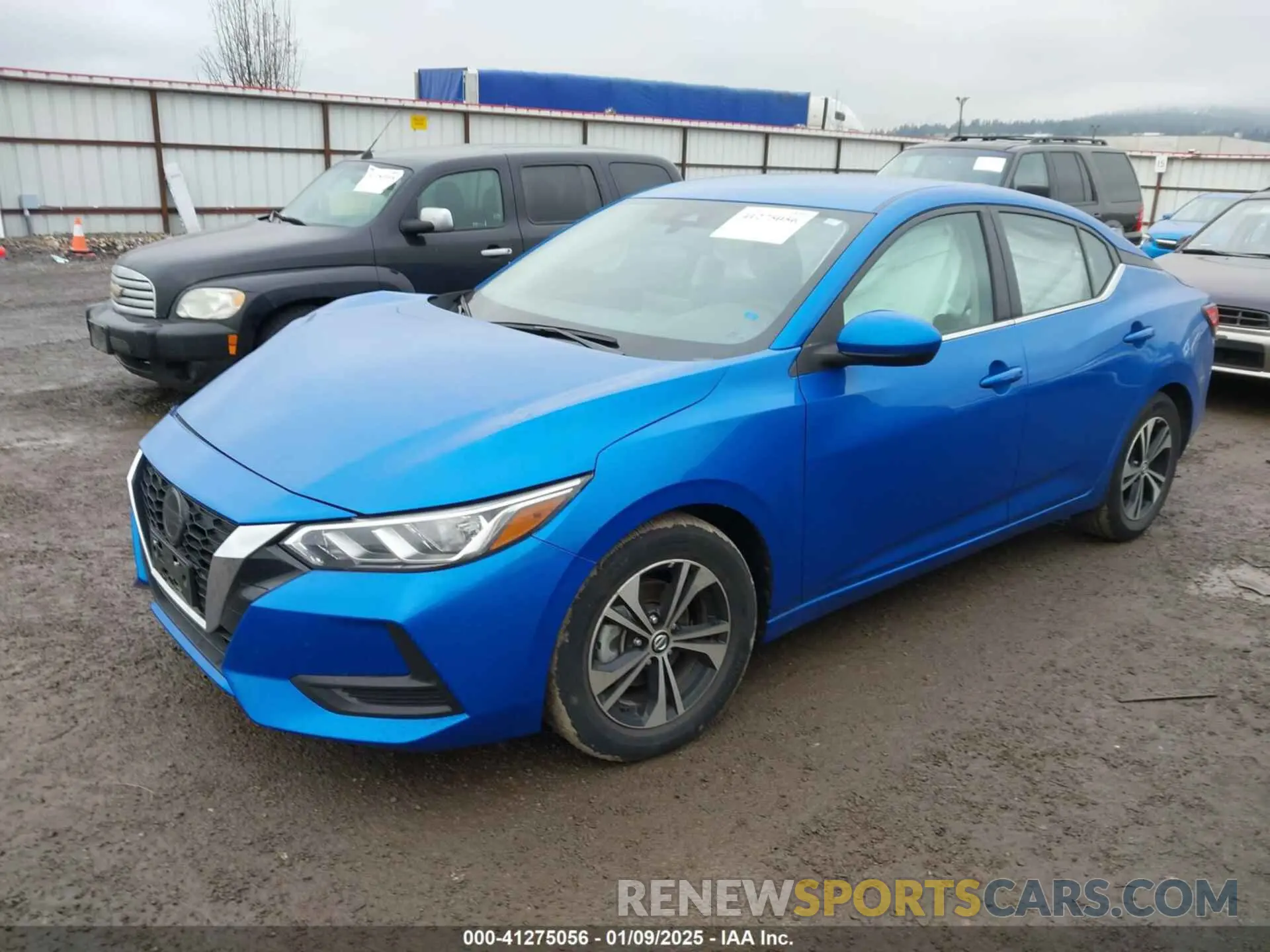 2 fotografías del automóvil dañado 3N1AB8CV5PY228342 NISSAN SENTRA 2023