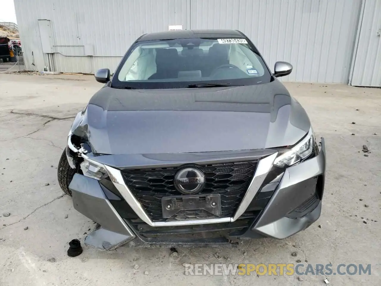 5 fotografías del automóvil dañado 3N1AB8CV5PY244427 NISSAN SENTRA 2023
