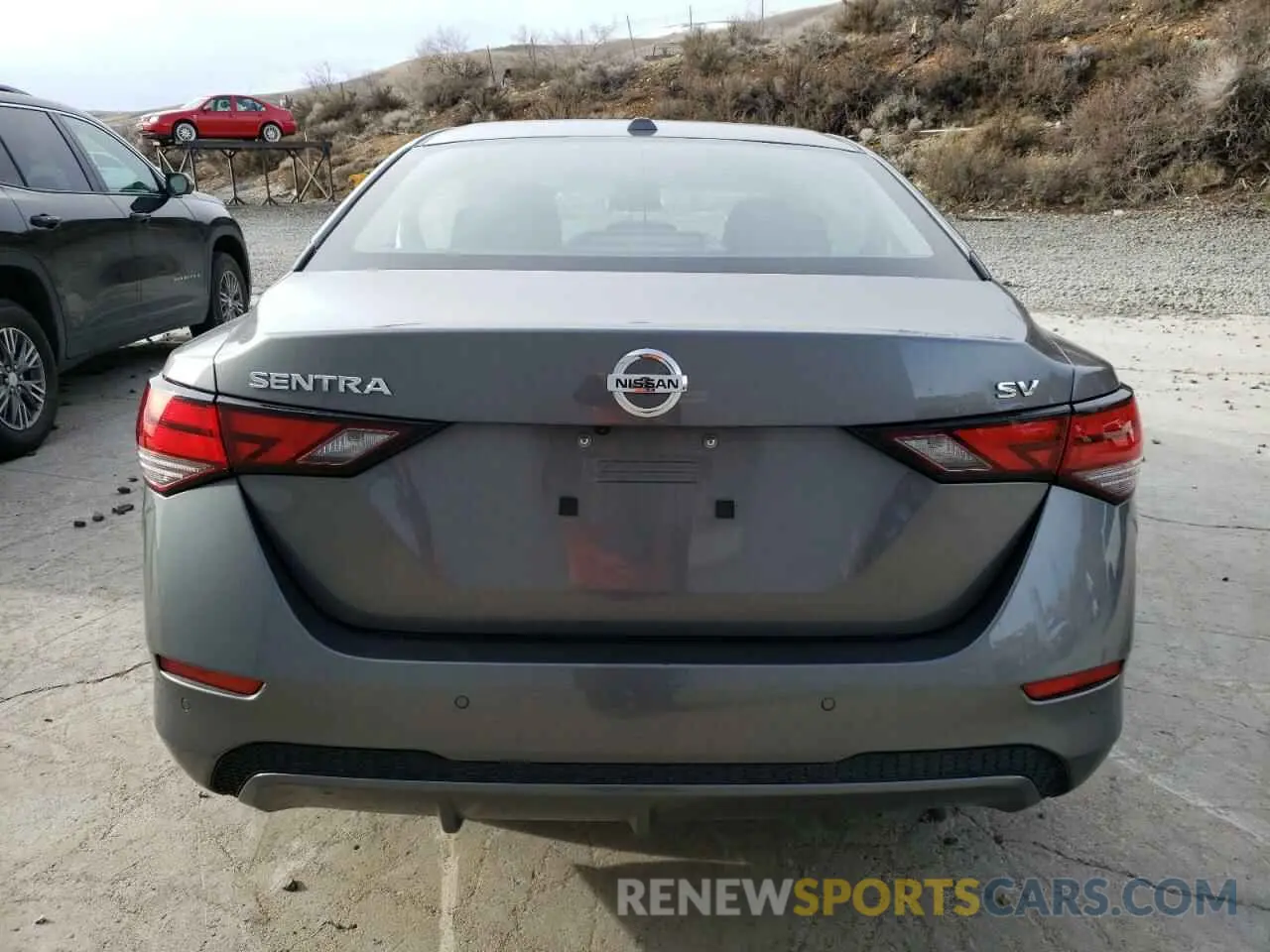 6 fotografías del automóvil dañado 3N1AB8CV5PY244427 NISSAN SENTRA 2023