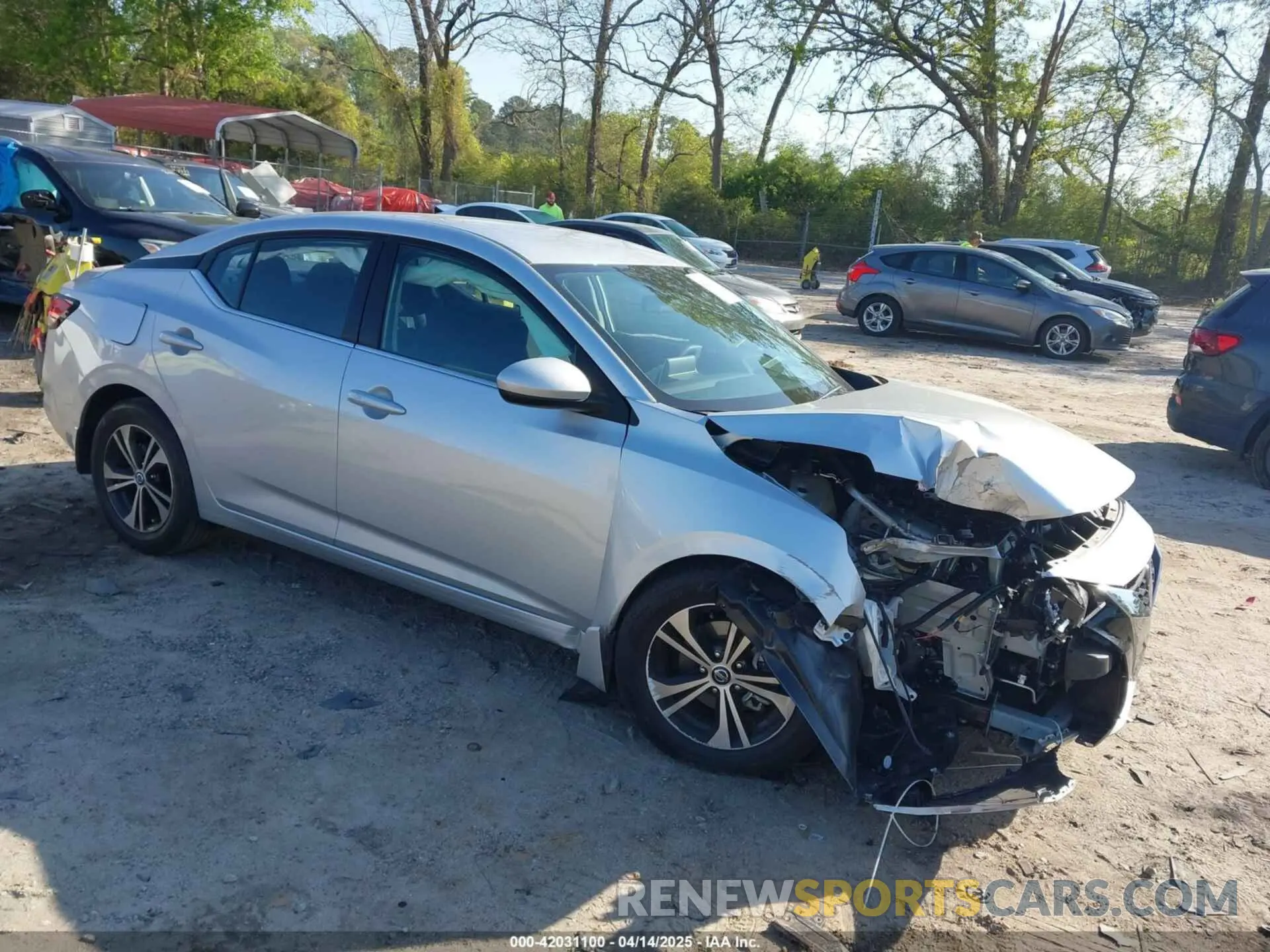 1 fotografías del automóvil dañado 3N1AB8CV5PY248798 NISSAN SENTRA 2023