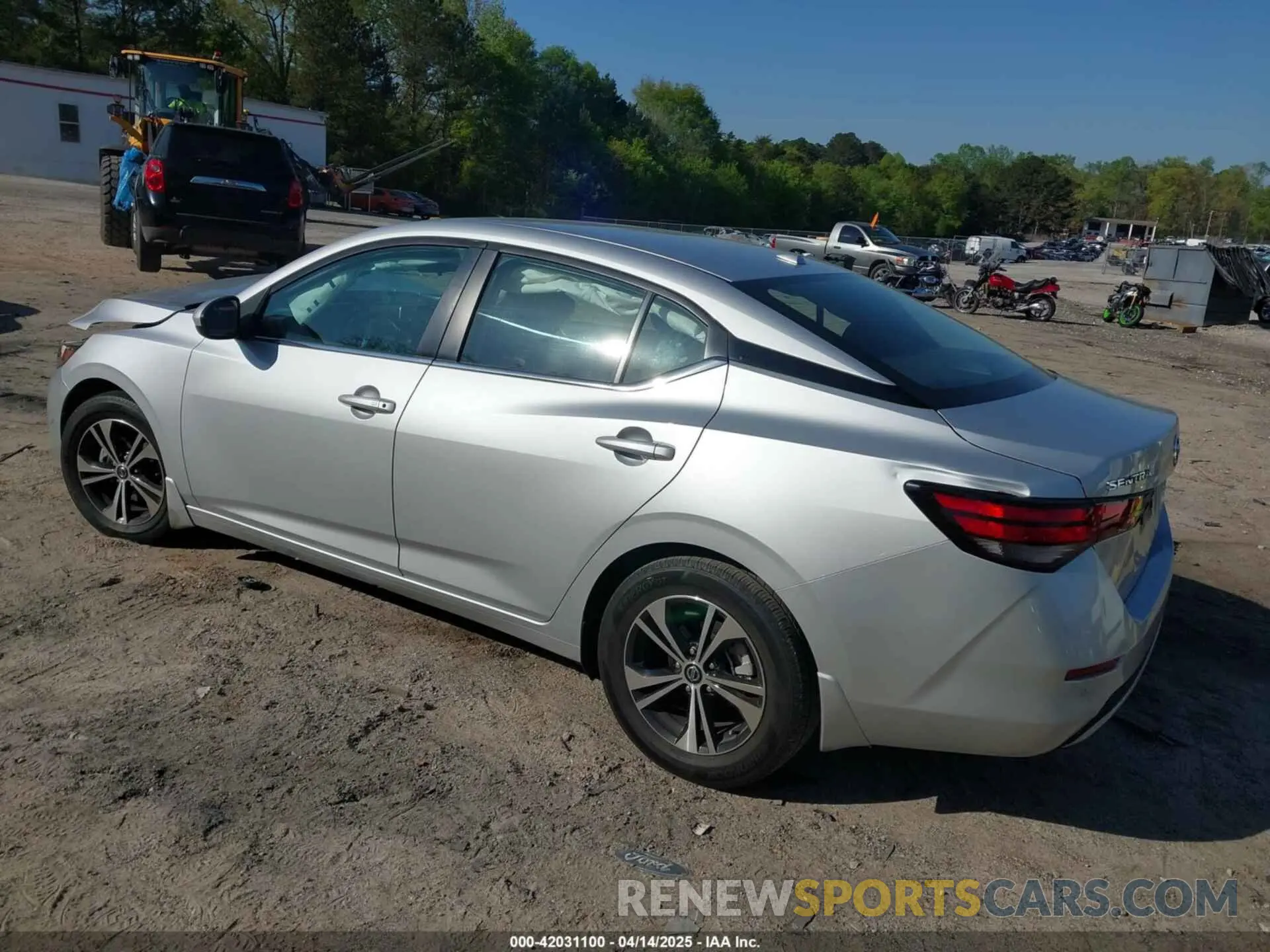 3 fotografías del automóvil dañado 3N1AB8CV5PY248798 NISSAN SENTRA 2023
