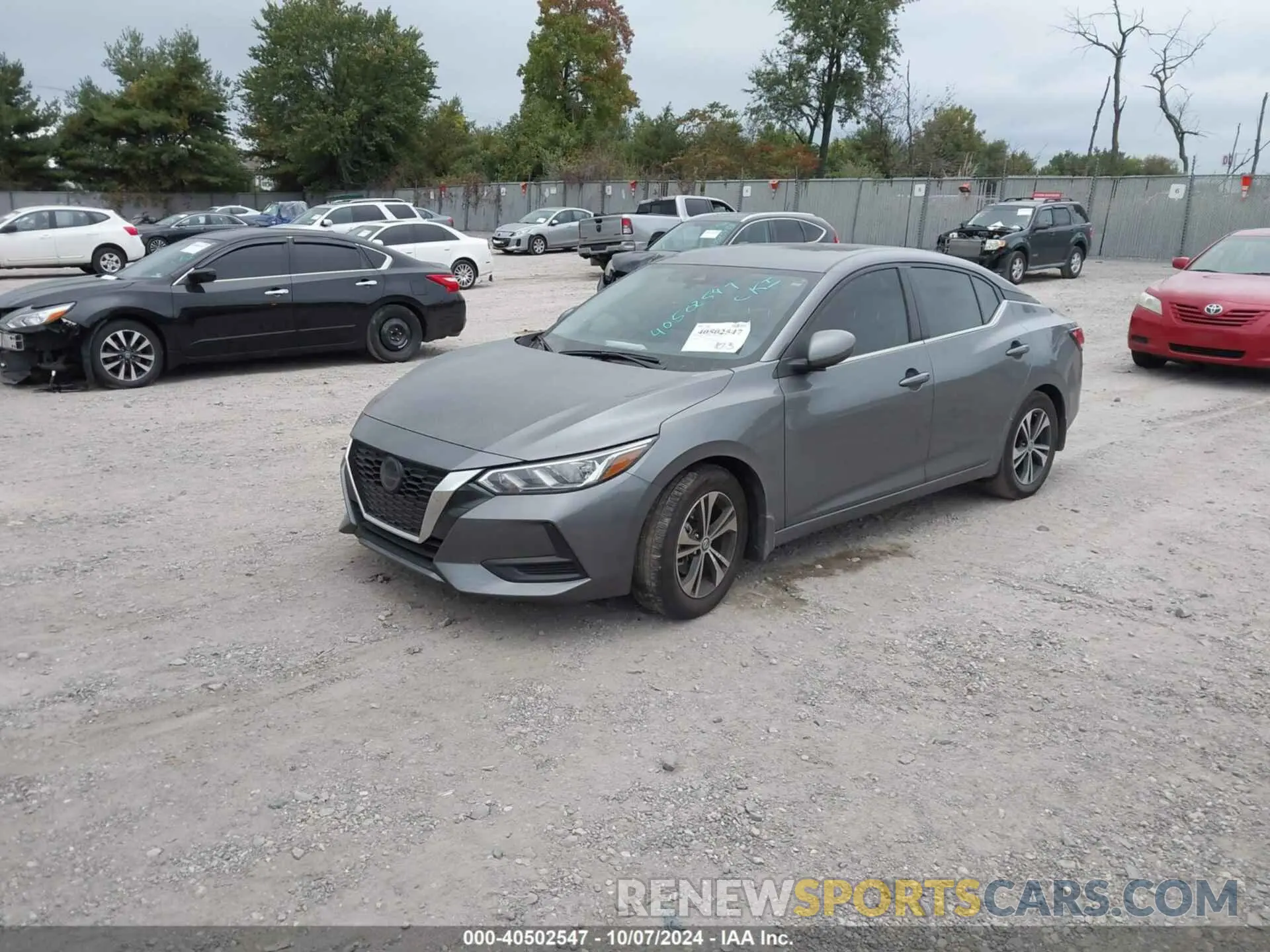 2 fotografías del automóvil dañado 3N1AB8CV5PY250938 NISSAN SENTRA 2023