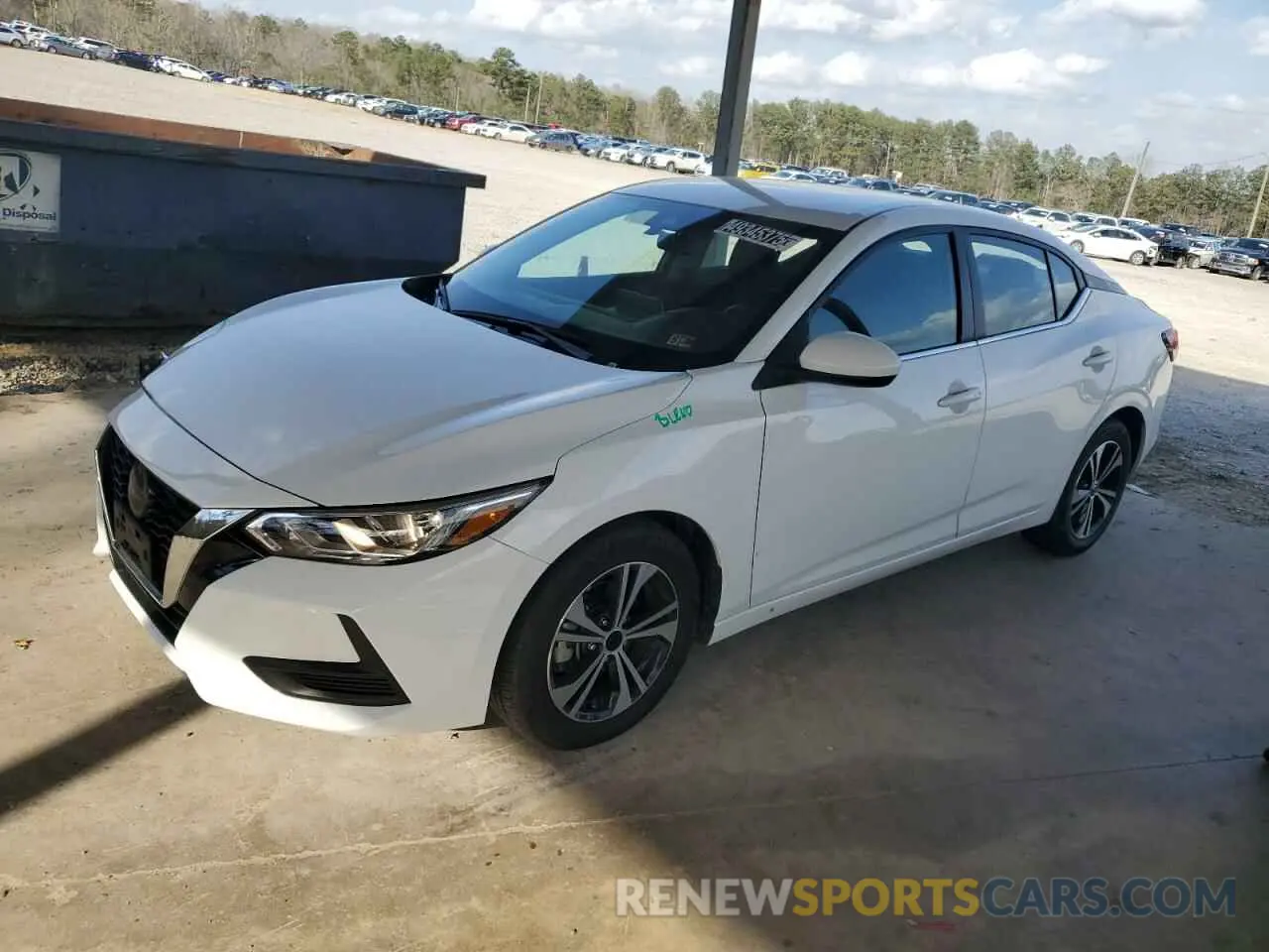 1 fotografías del automóvil dañado 3N1AB8CV5PY264919 NISSAN SENTRA 2023