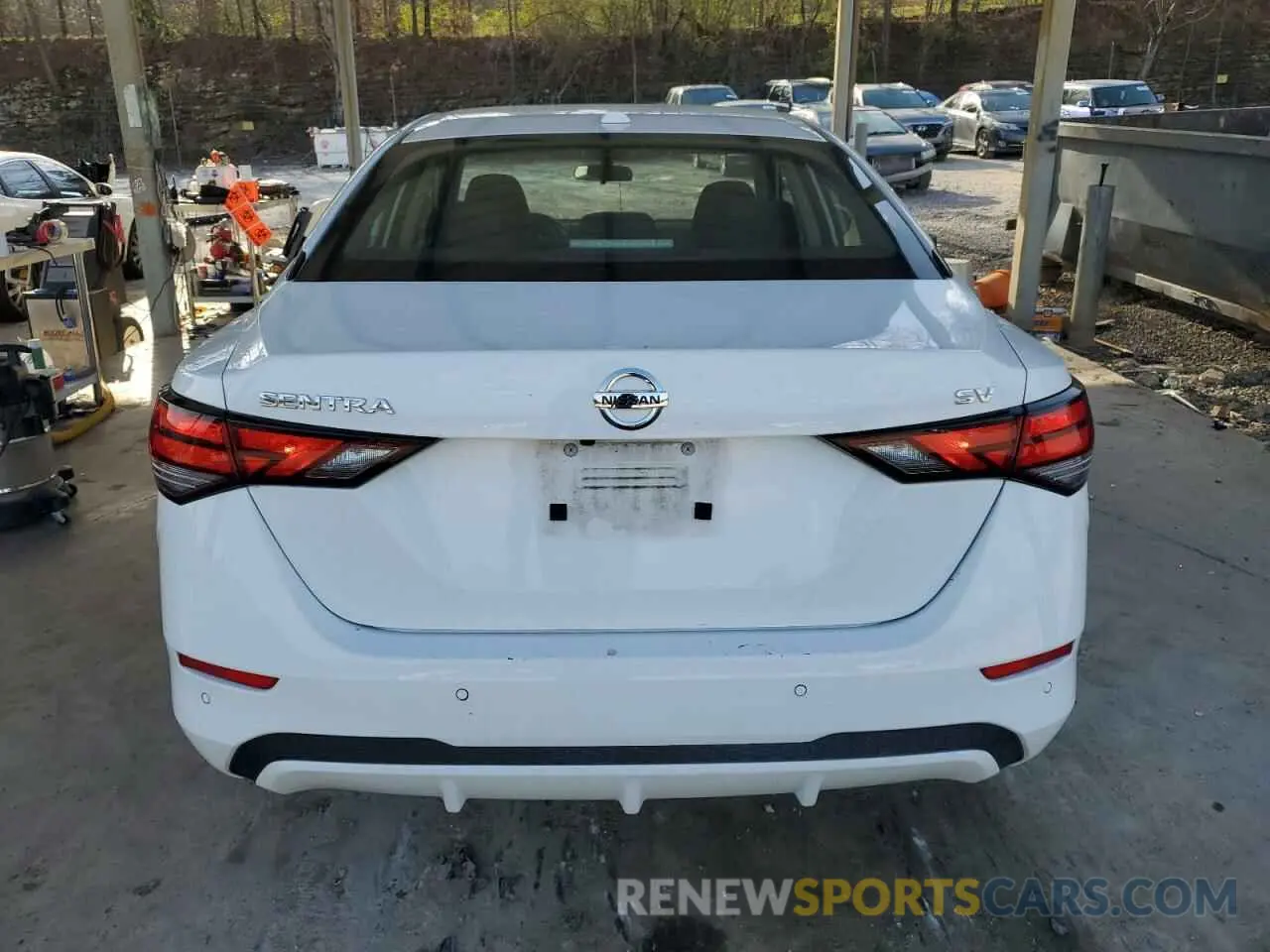 6 fotografías del automóvil dañado 3N1AB8CV5PY264919 NISSAN SENTRA 2023