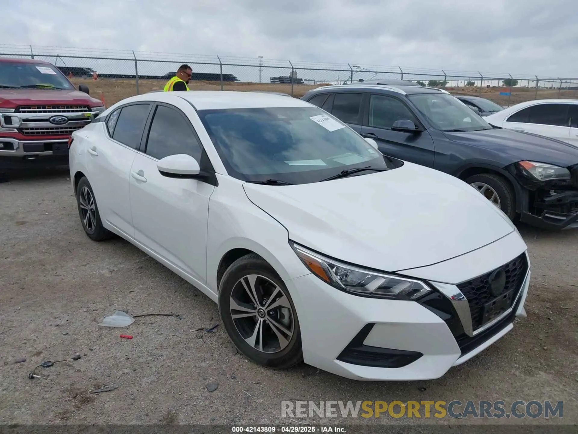 1 fotografías del automóvil dañado 3N1AB8CV5PY266010 NISSAN SENTRA 2023