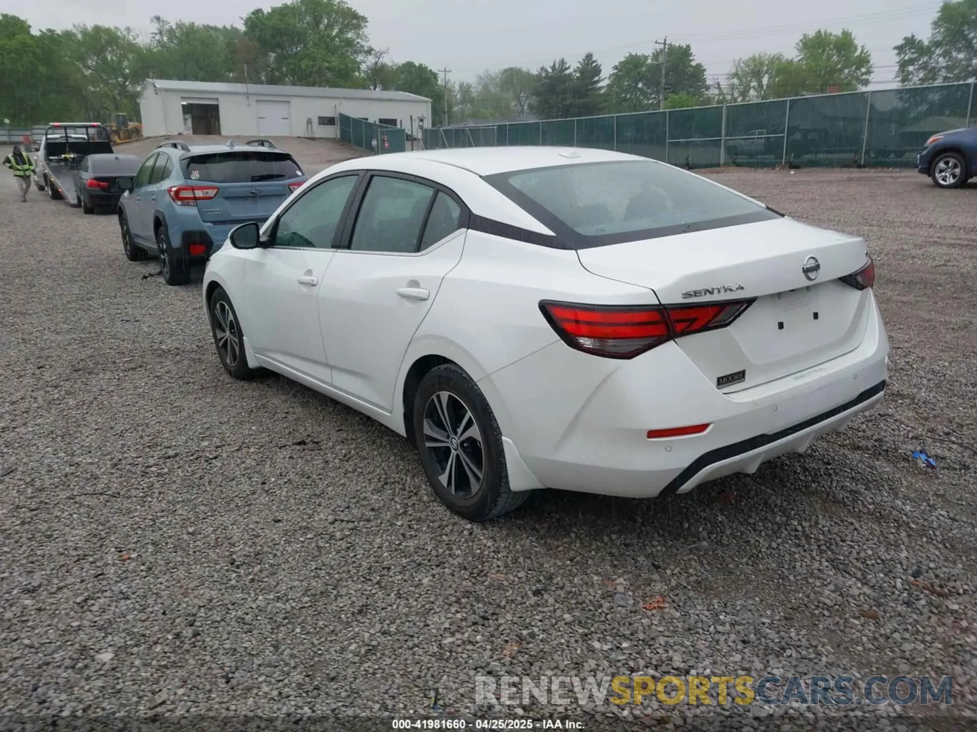 3 fotografías del automóvil dañado 3N1AB8CV5PY292770 NISSAN SENTRA 2023