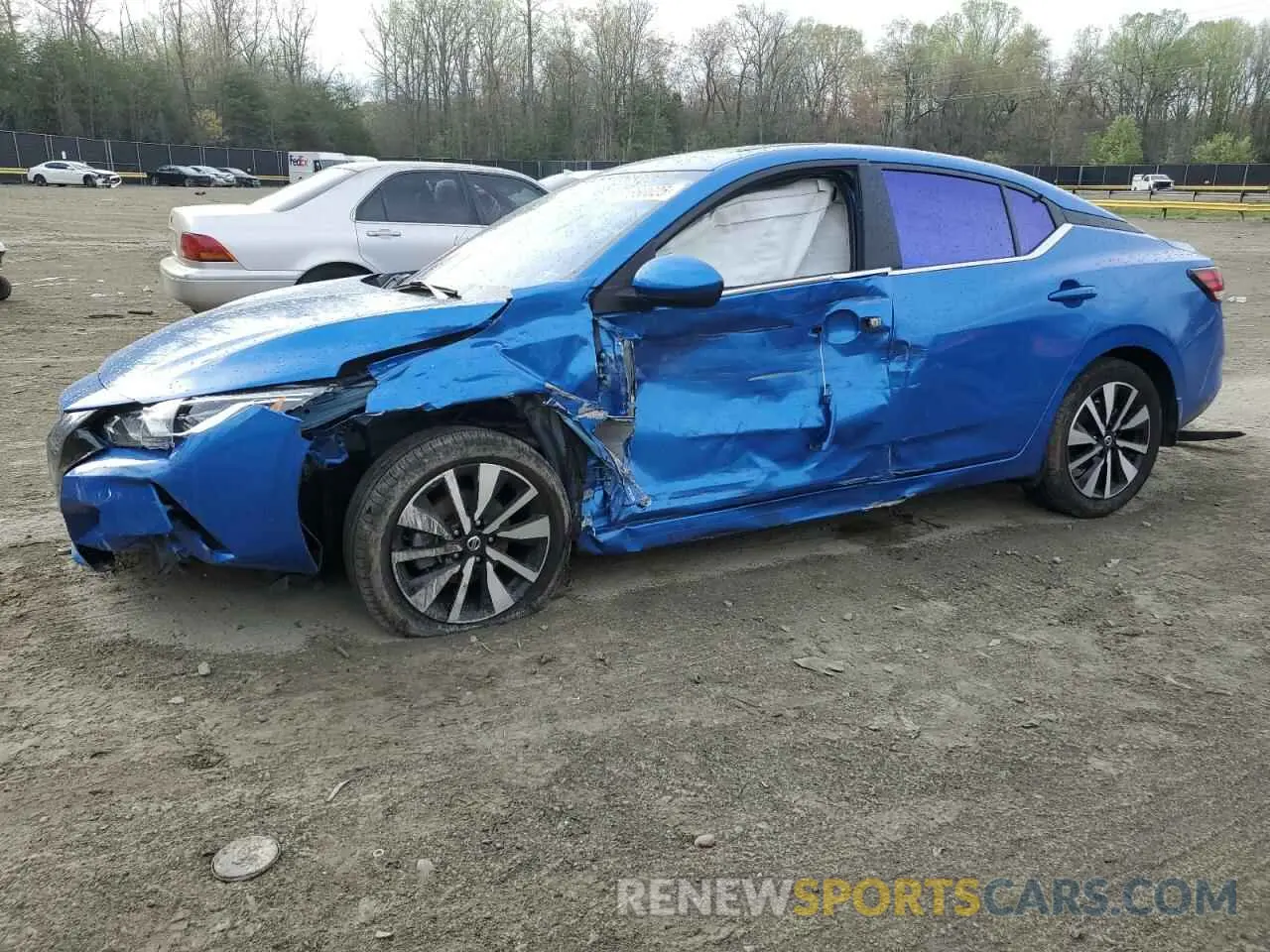 1 fotografías del automóvil dañado 3N1AB8CV5PY294941 NISSAN SENTRA 2023