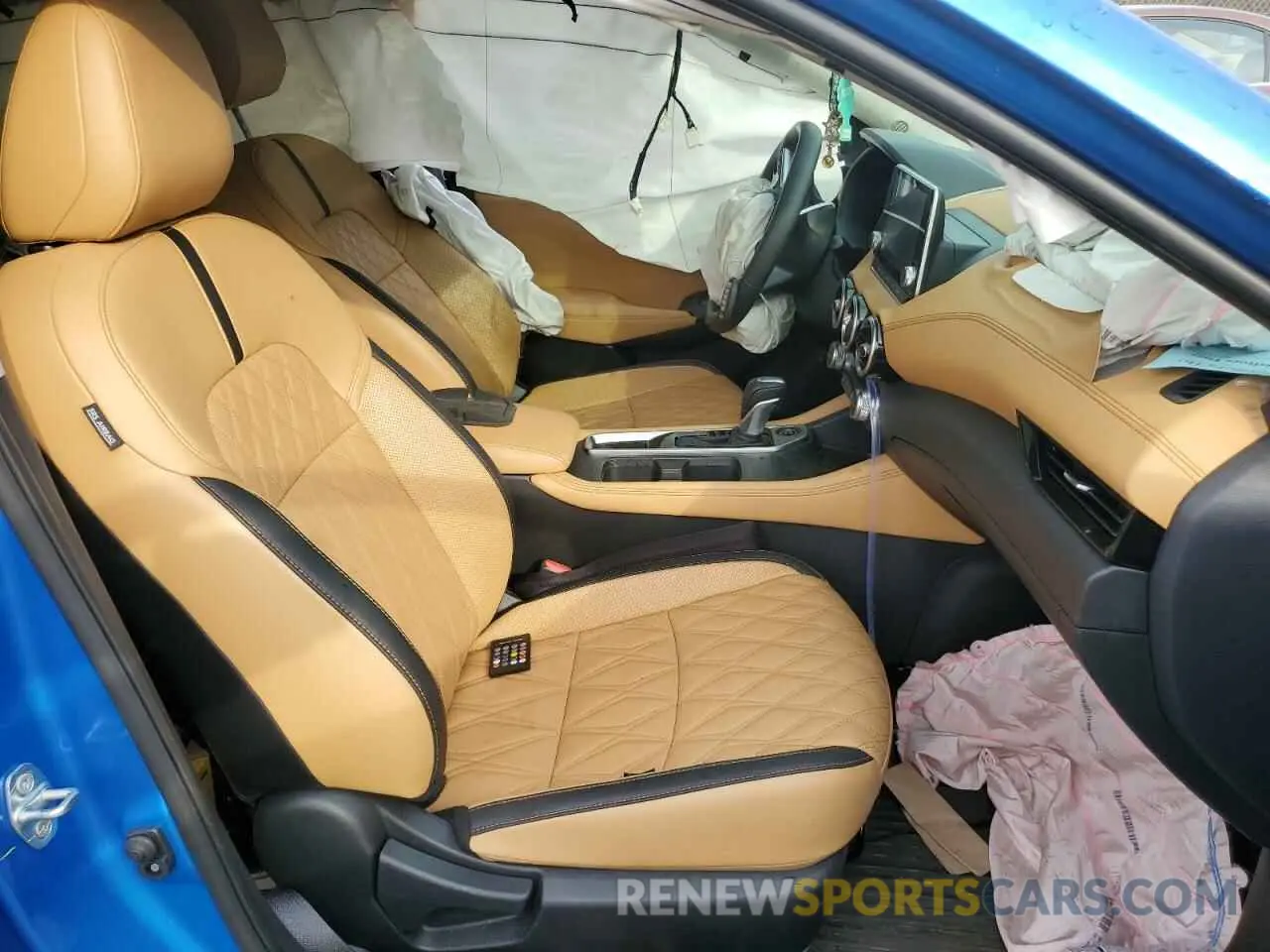 7 fotografías del automóvil dañado 3N1AB8CV5PY294941 NISSAN SENTRA 2023