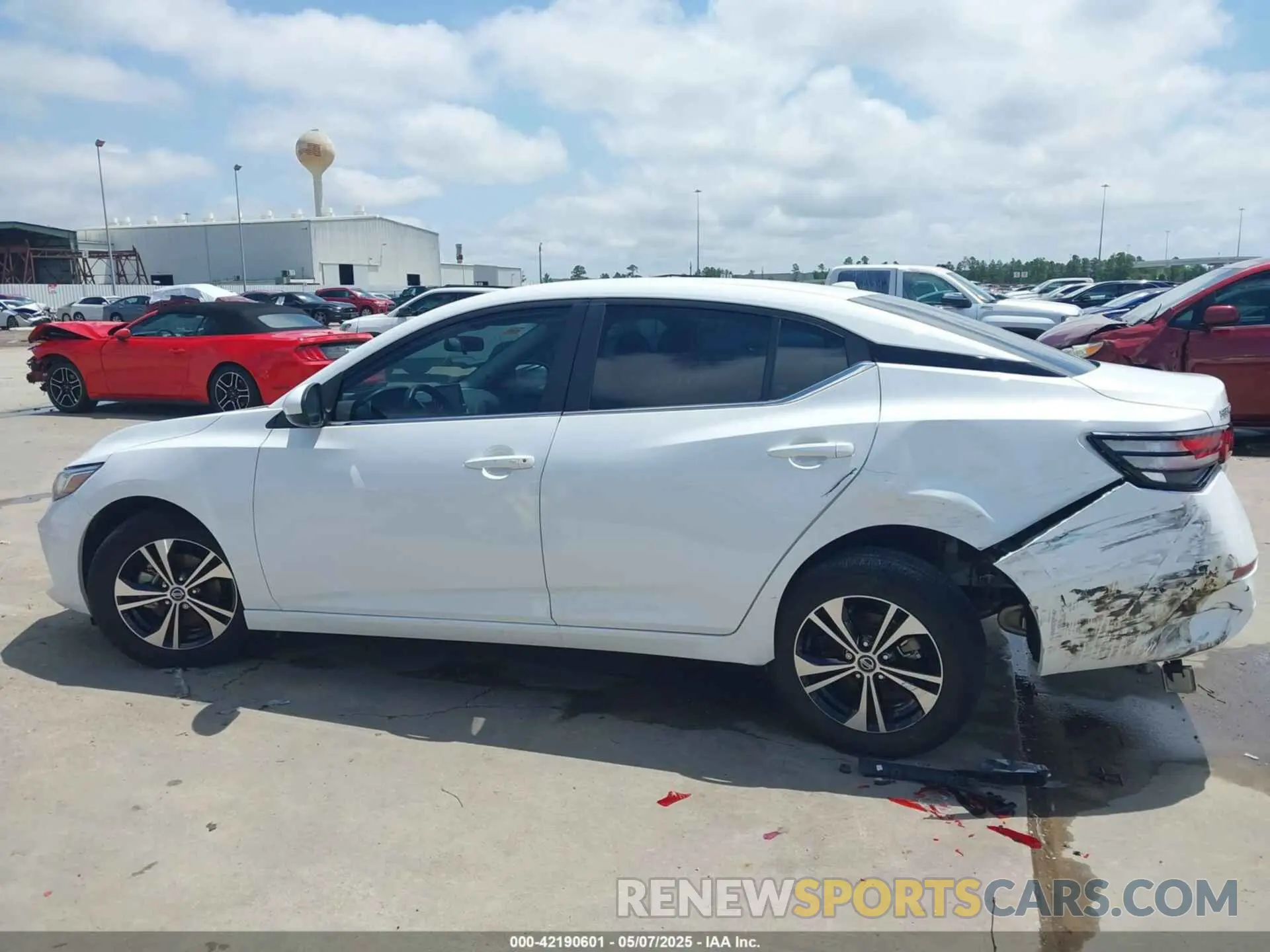 14 fotografías del automóvil dañado 3N1AB8CV5PY306702 NISSAN SENTRA 2023