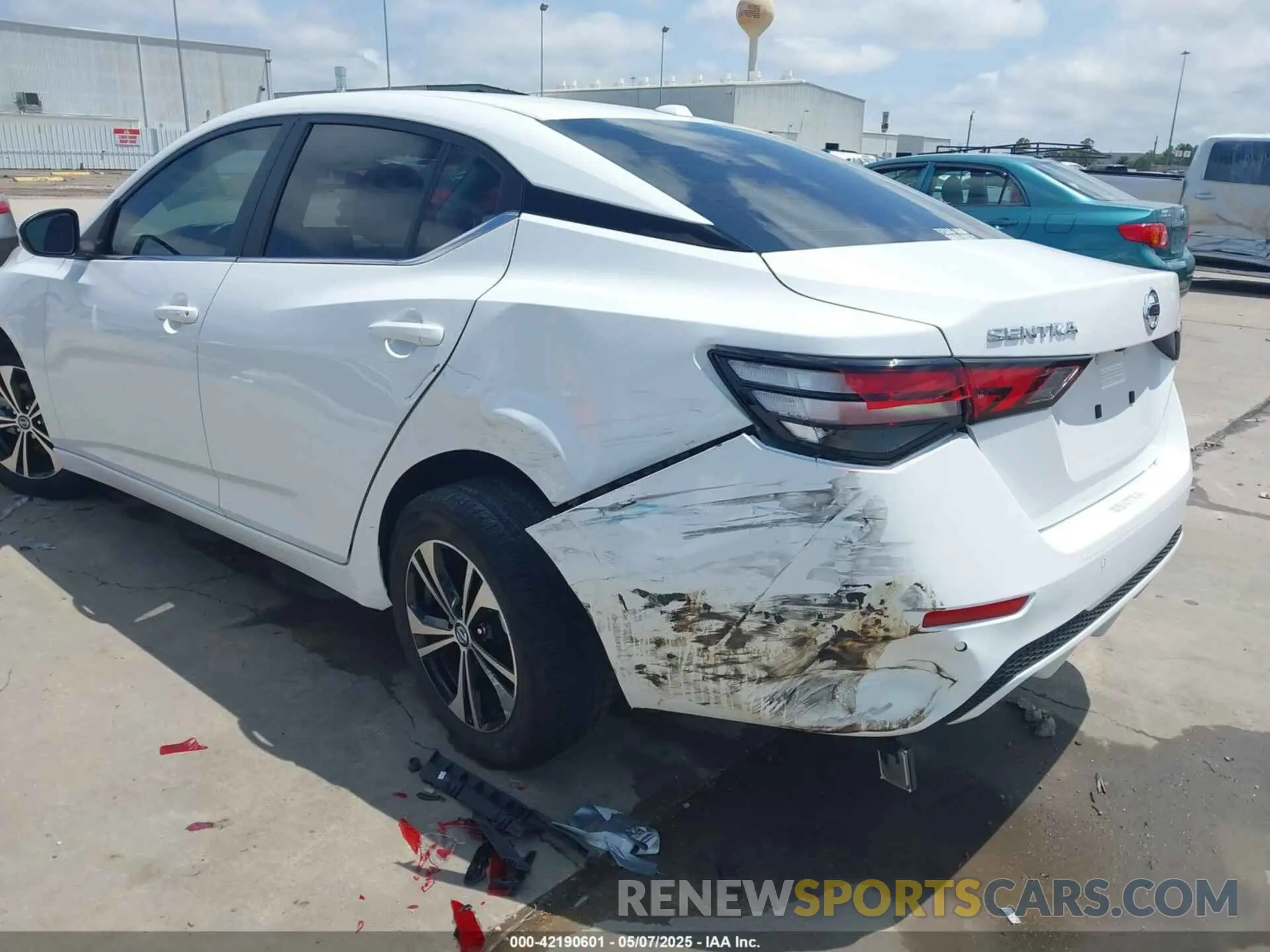 6 fotografías del automóvil dañado 3N1AB8CV5PY306702 NISSAN SENTRA 2023