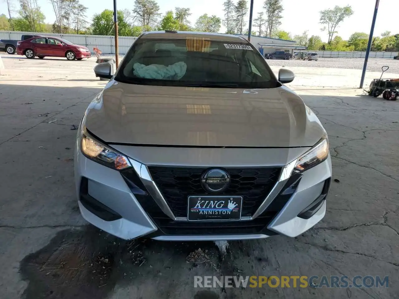 5 fotografías del automóvil dañado 3N1AB8CV6PY246154 NISSAN SENTRA 2023