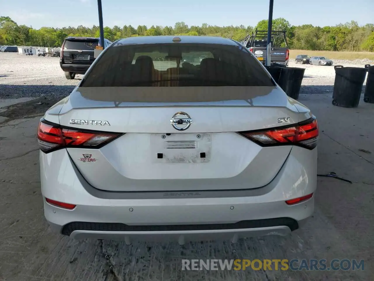 6 fotografías del automóvil dañado 3N1AB8CV6PY246154 NISSAN SENTRA 2023