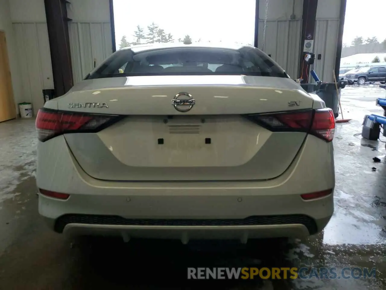 6 fotografías del automóvil dañado 3N1AB8CV6PY250012 NISSAN SENTRA 2023
