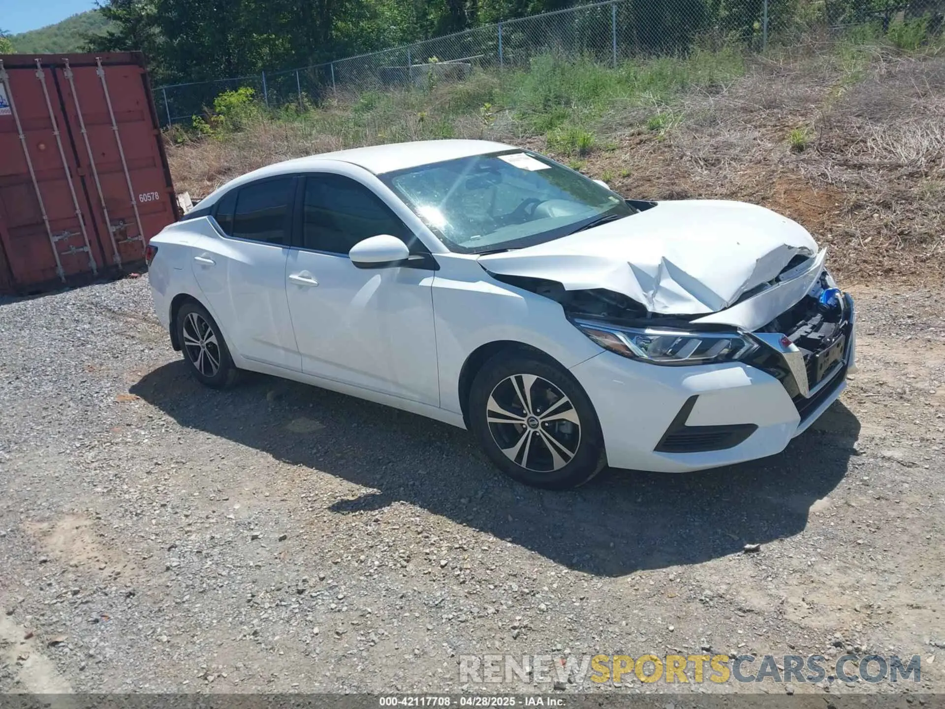 1 fotografías del automóvil dañado 3N1AB8CV6PY251788 NISSAN SENTRA 2023