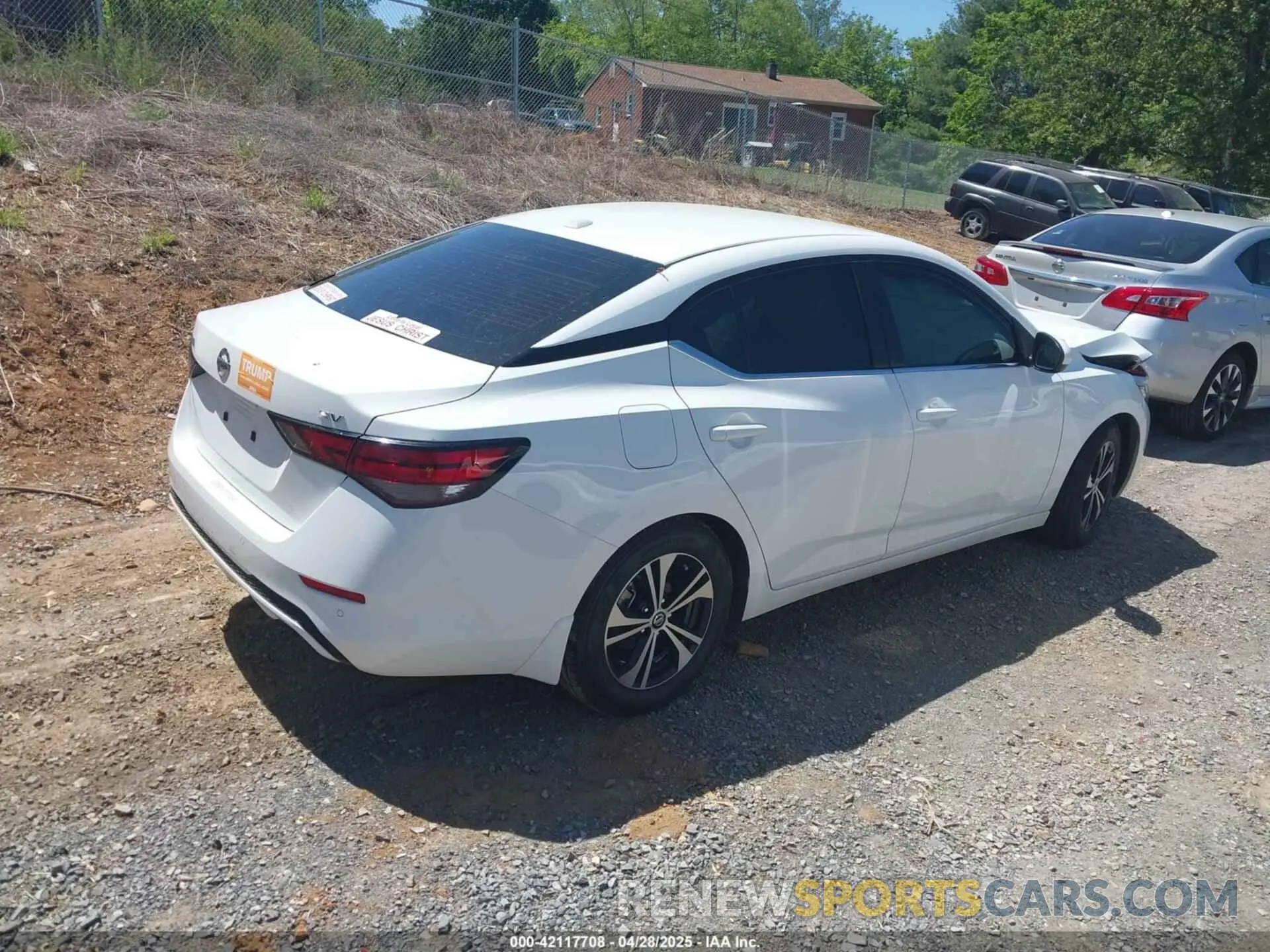 4 fotografías del automóvil dañado 3N1AB8CV6PY251788 NISSAN SENTRA 2023