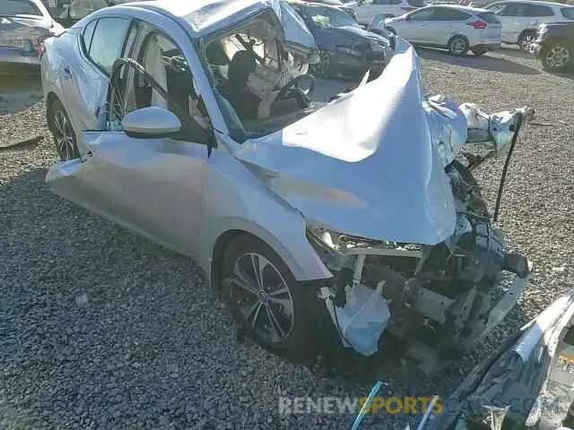 11 fotografías del automóvil dañado 3N1AB8CV6PY252651 NISSAN SENTRA 2023