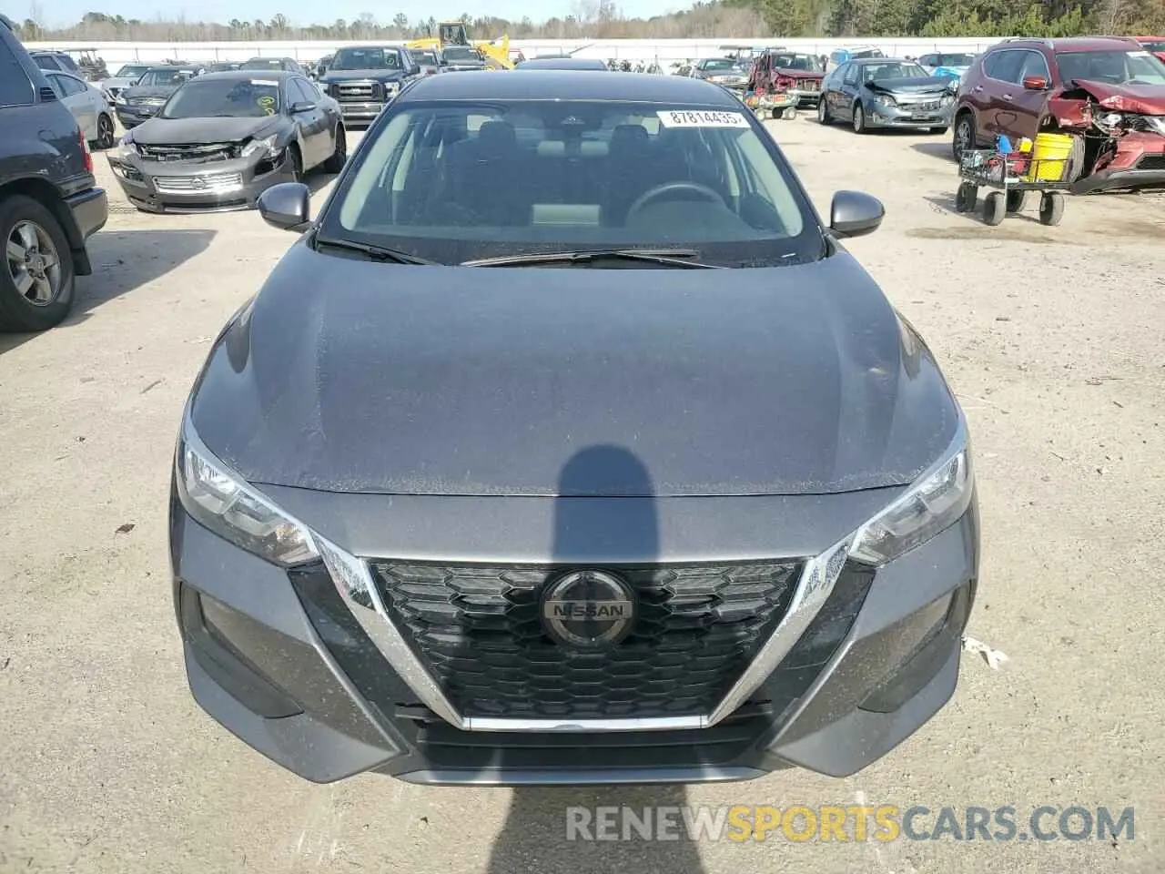 5 fotografías del automóvil dañado 3N1AB8CV6PY259910 NISSAN SENTRA 2023