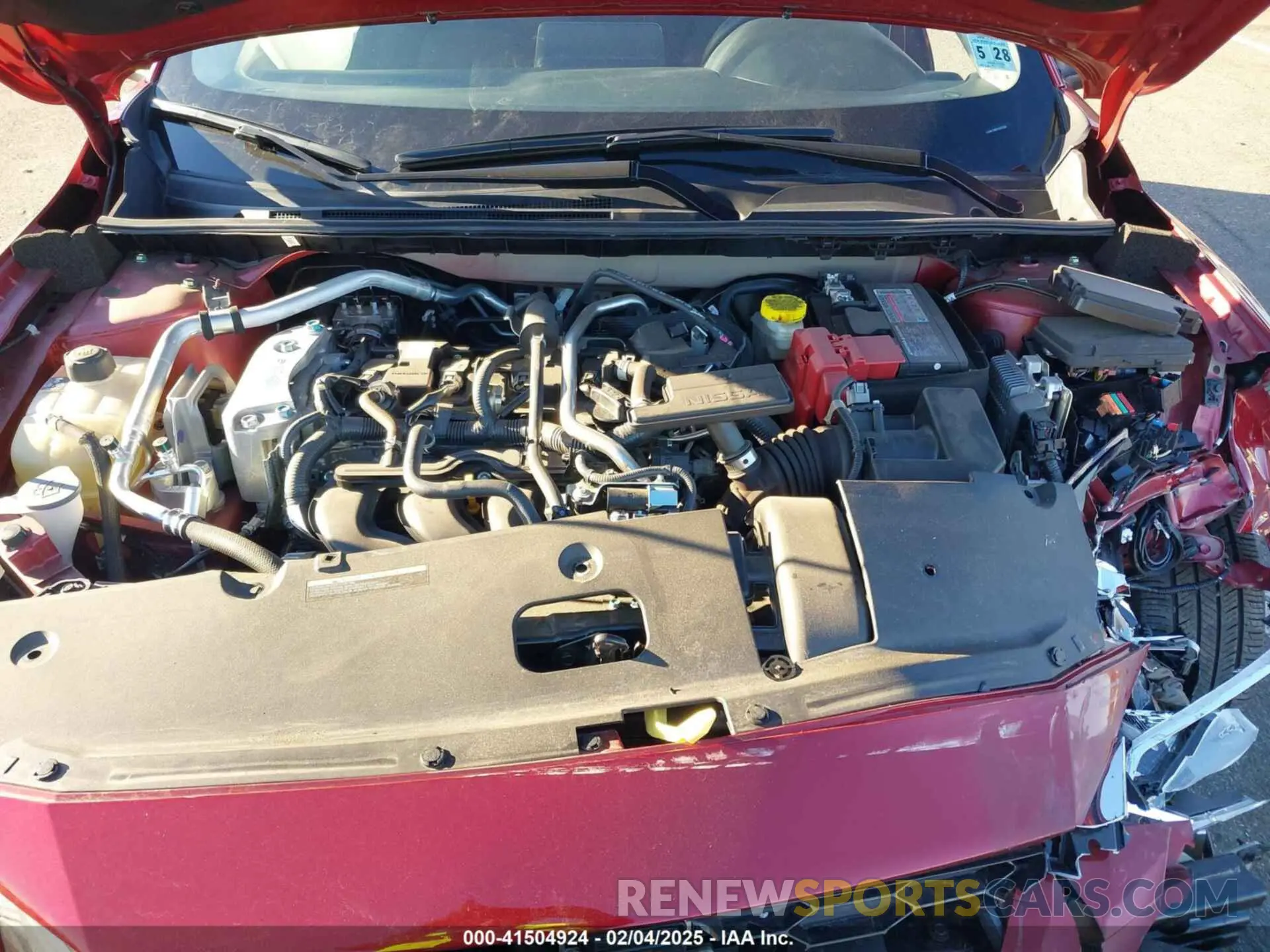 10 fotografías del automóvil dañado 3N1AB8CV6PY267599 NISSAN SENTRA 2023
