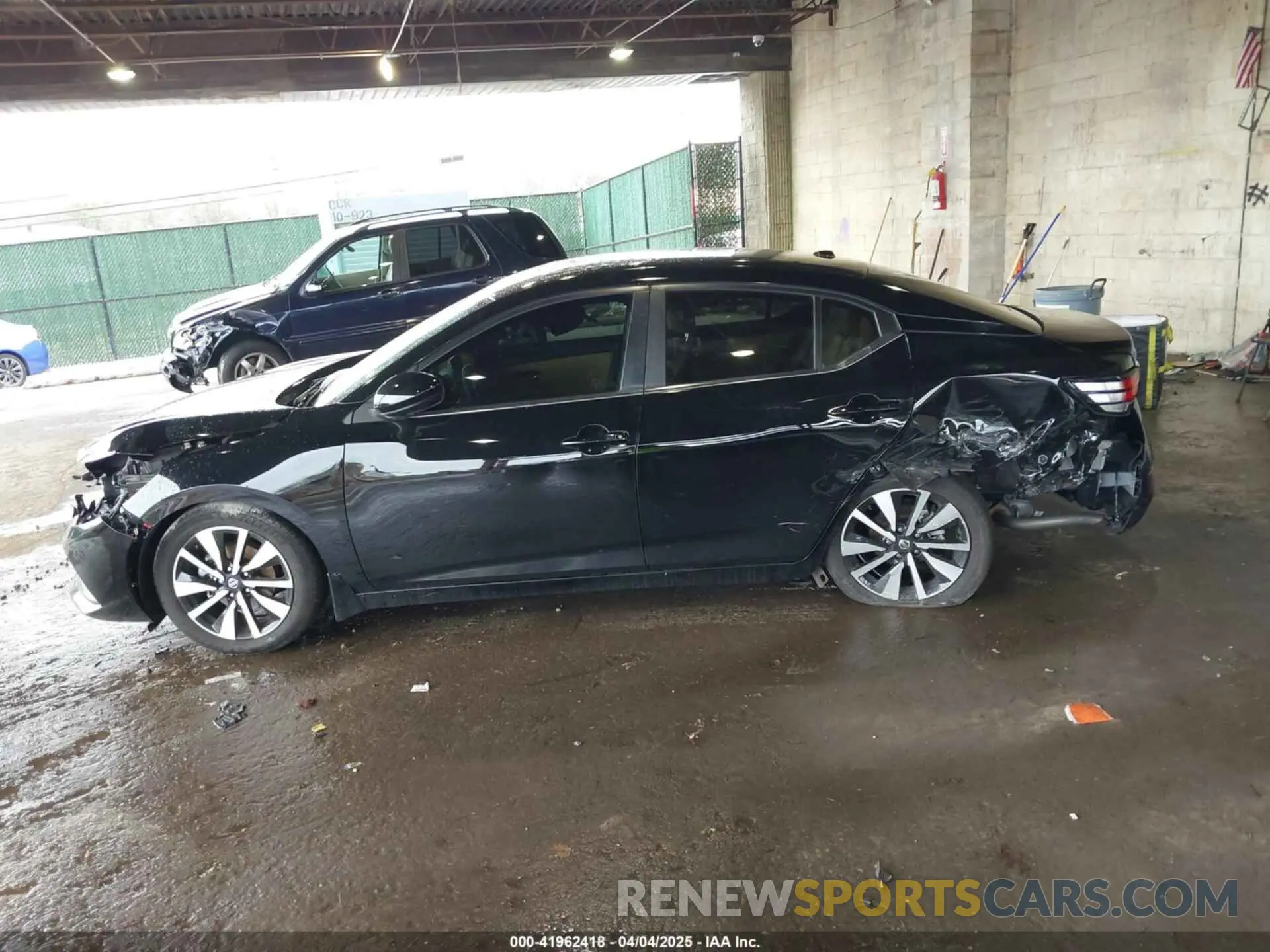 14 fotografías del automóvil dañado 3N1AB8CV6PY272432 NISSAN SENTRA 2023