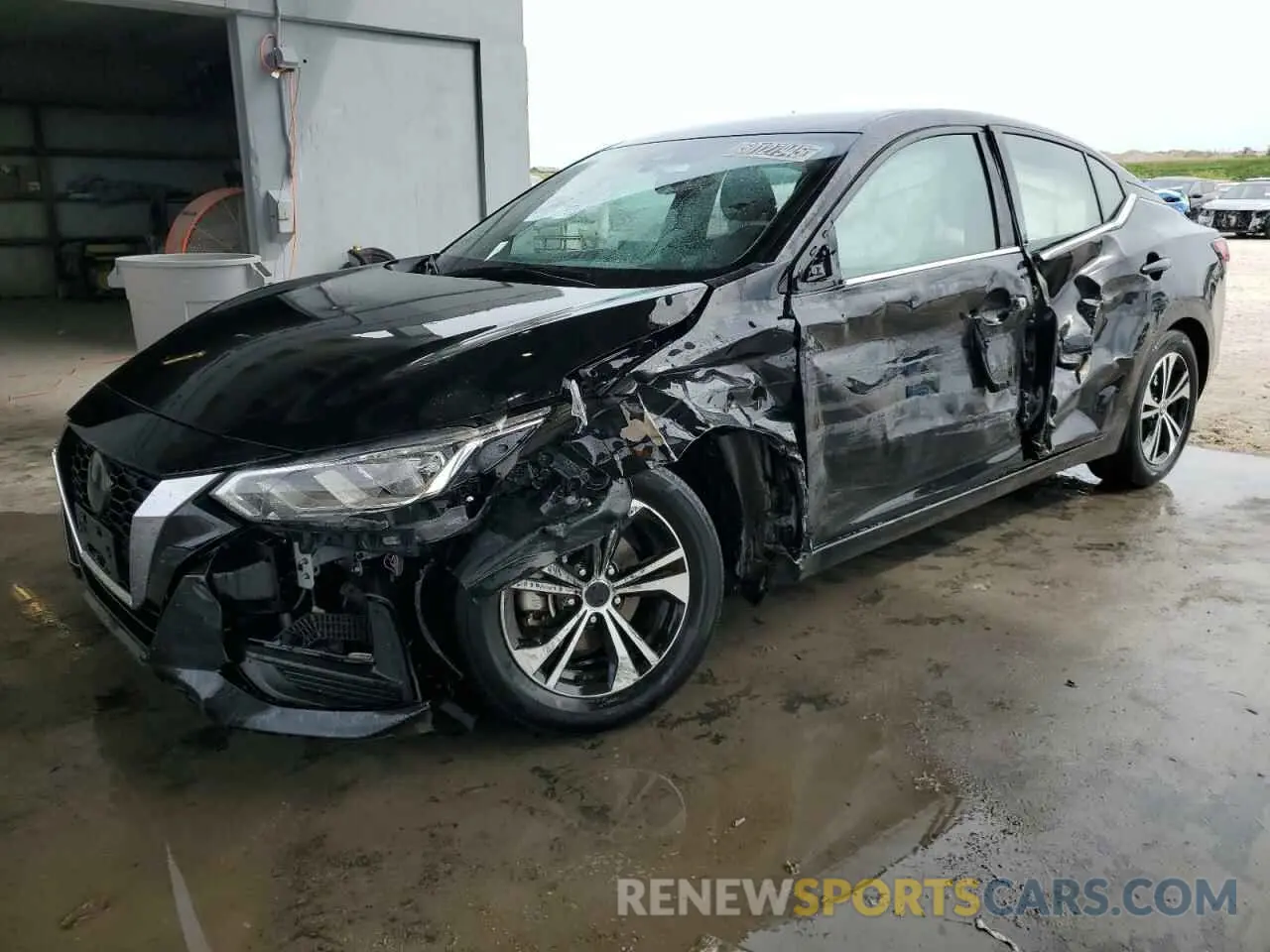 1 fotografías del automóvil dañado 3N1AB8CV6PY276108 NISSAN SENTRA 2023