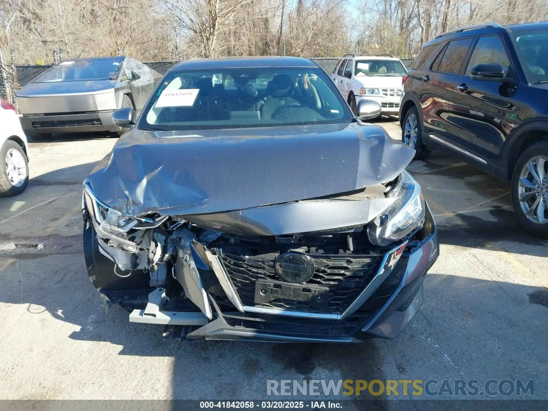 11 fotografías del automóvil dañado 3N1AB8CV6PY313870 NISSAN SENTRA 2023