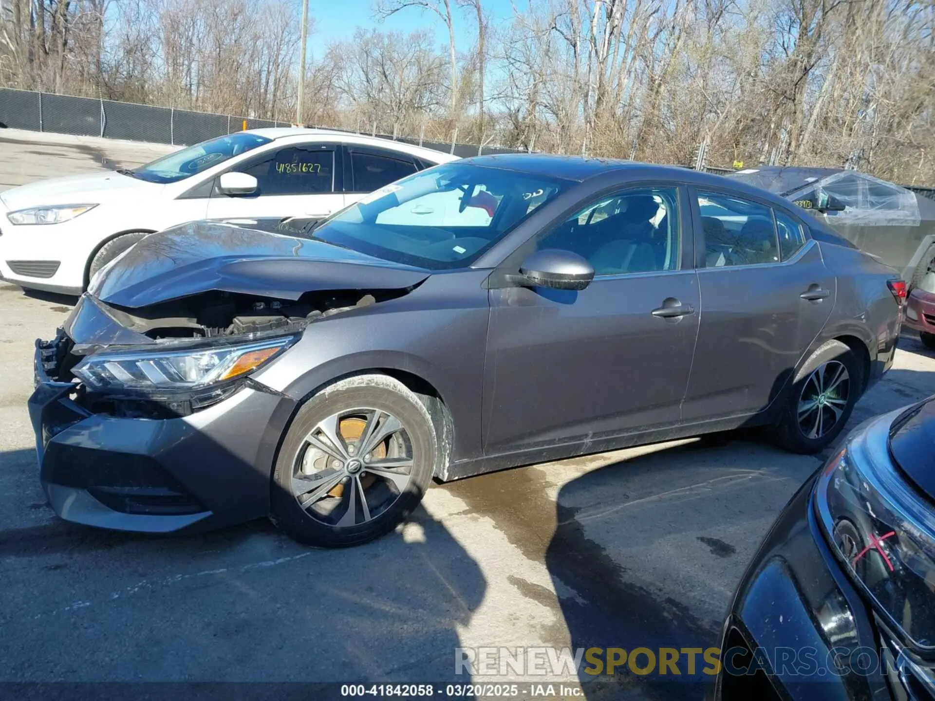 13 fotografías del automóvil dañado 3N1AB8CV6PY313870 NISSAN SENTRA 2023