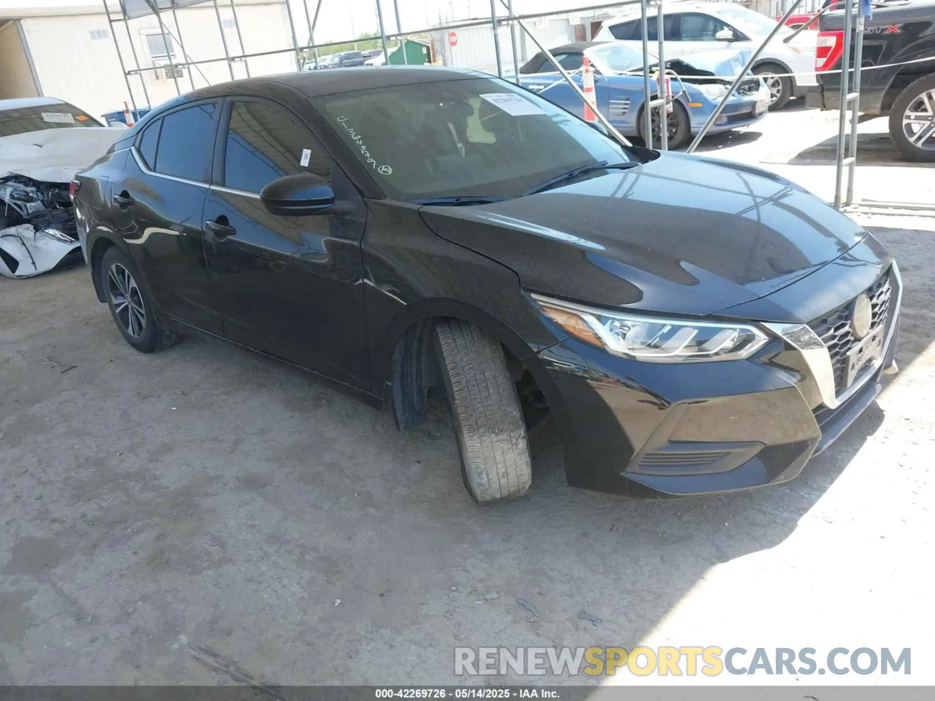 1 fotografías del automóvil dañado 3N1AB8CV6PY319040 NISSAN SENTRA 2023