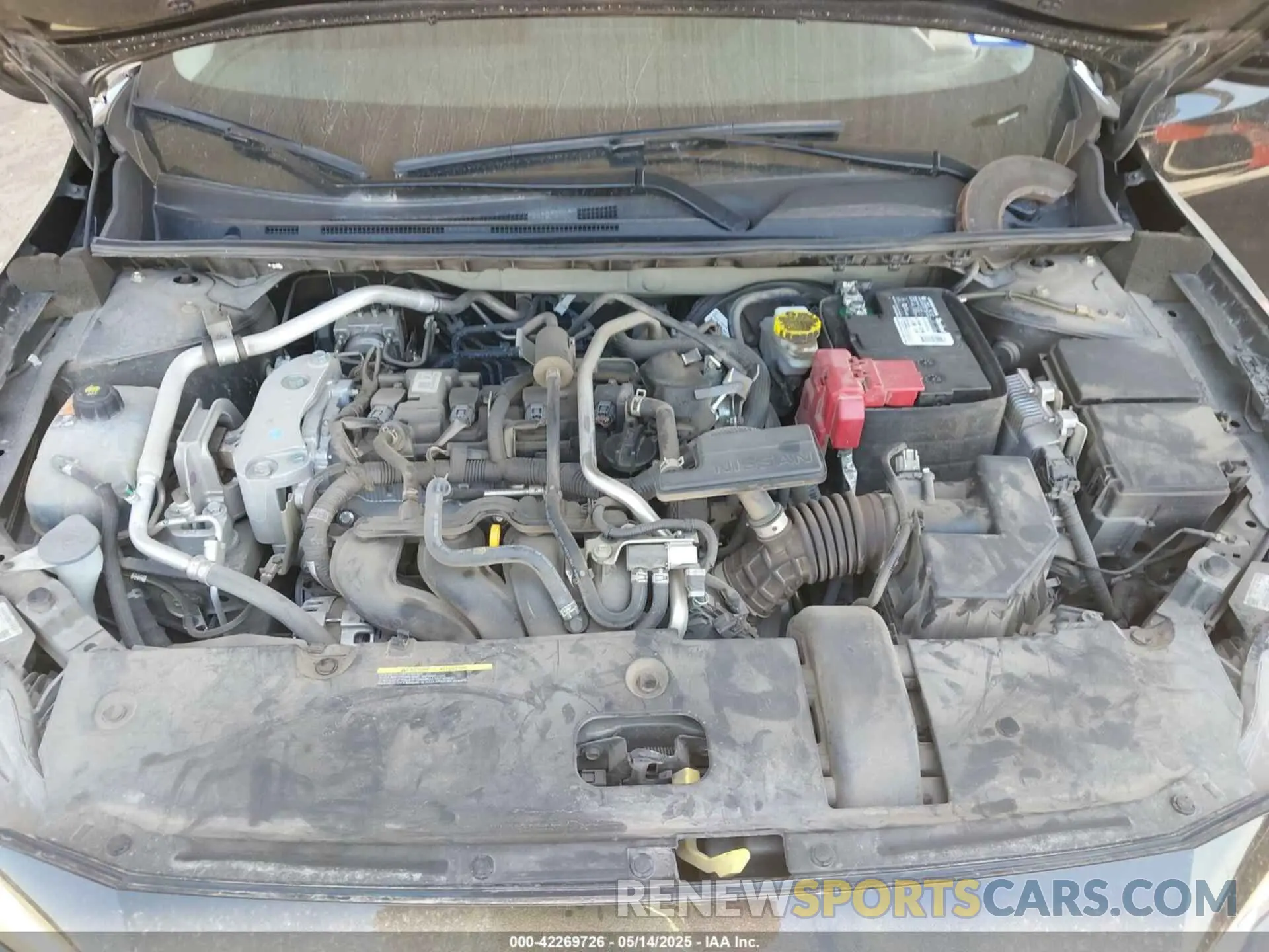 10 fotografías del automóvil dañado 3N1AB8CV6PY319040 NISSAN SENTRA 2023