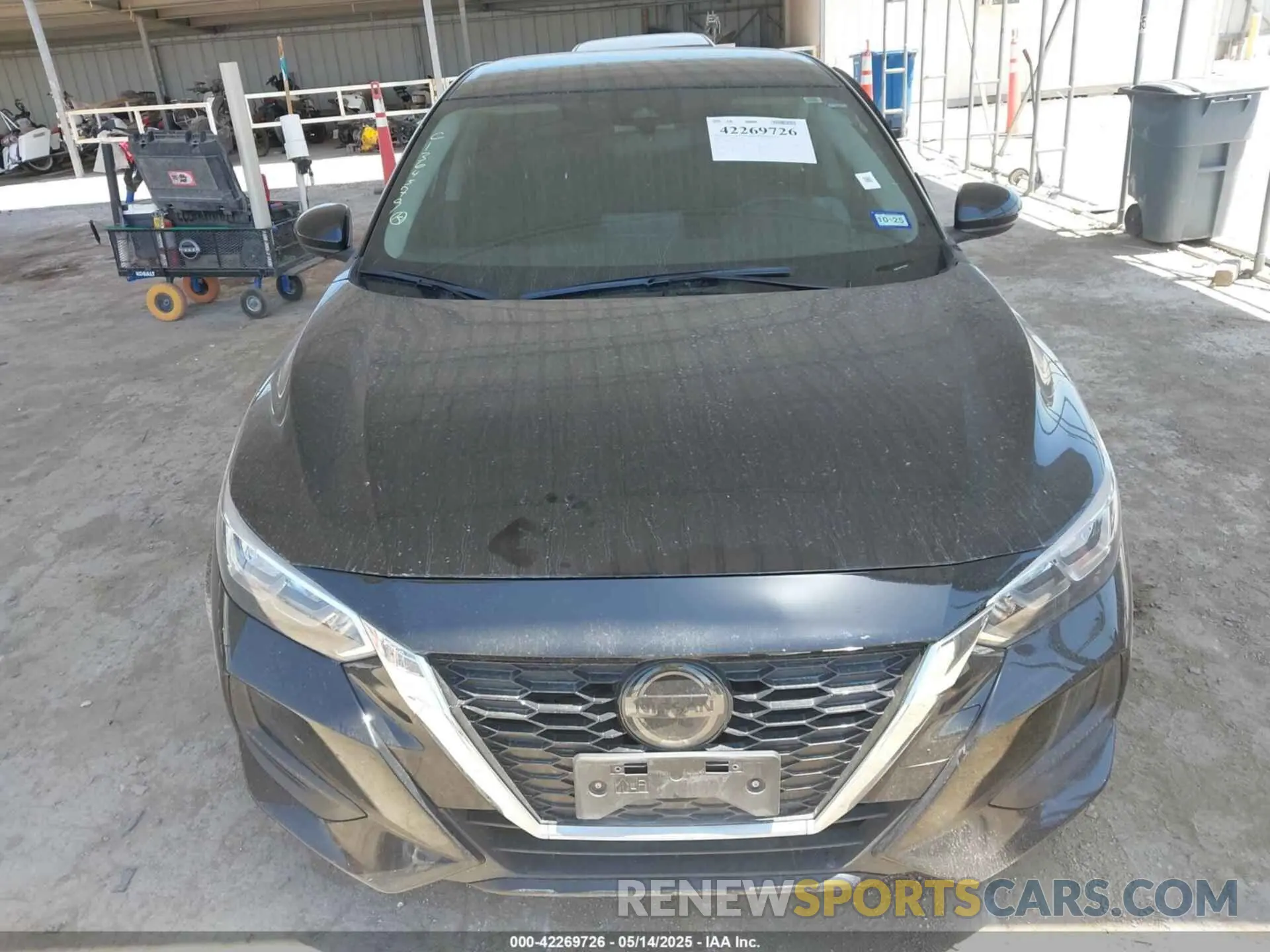 12 fotografías del automóvil dañado 3N1AB8CV6PY319040 NISSAN SENTRA 2023