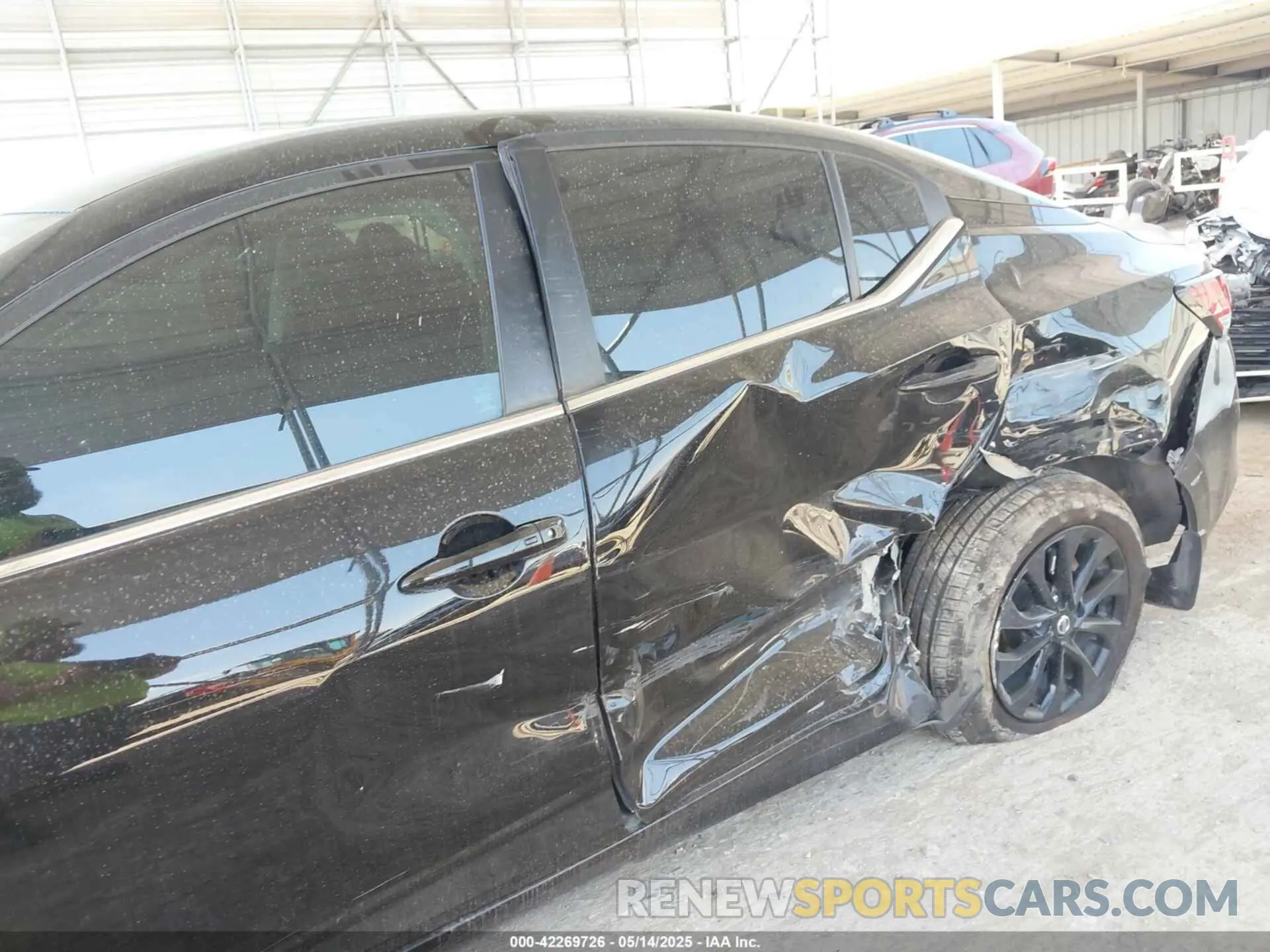 6 fotografías del automóvil dañado 3N1AB8CV6PY319040 NISSAN SENTRA 2023