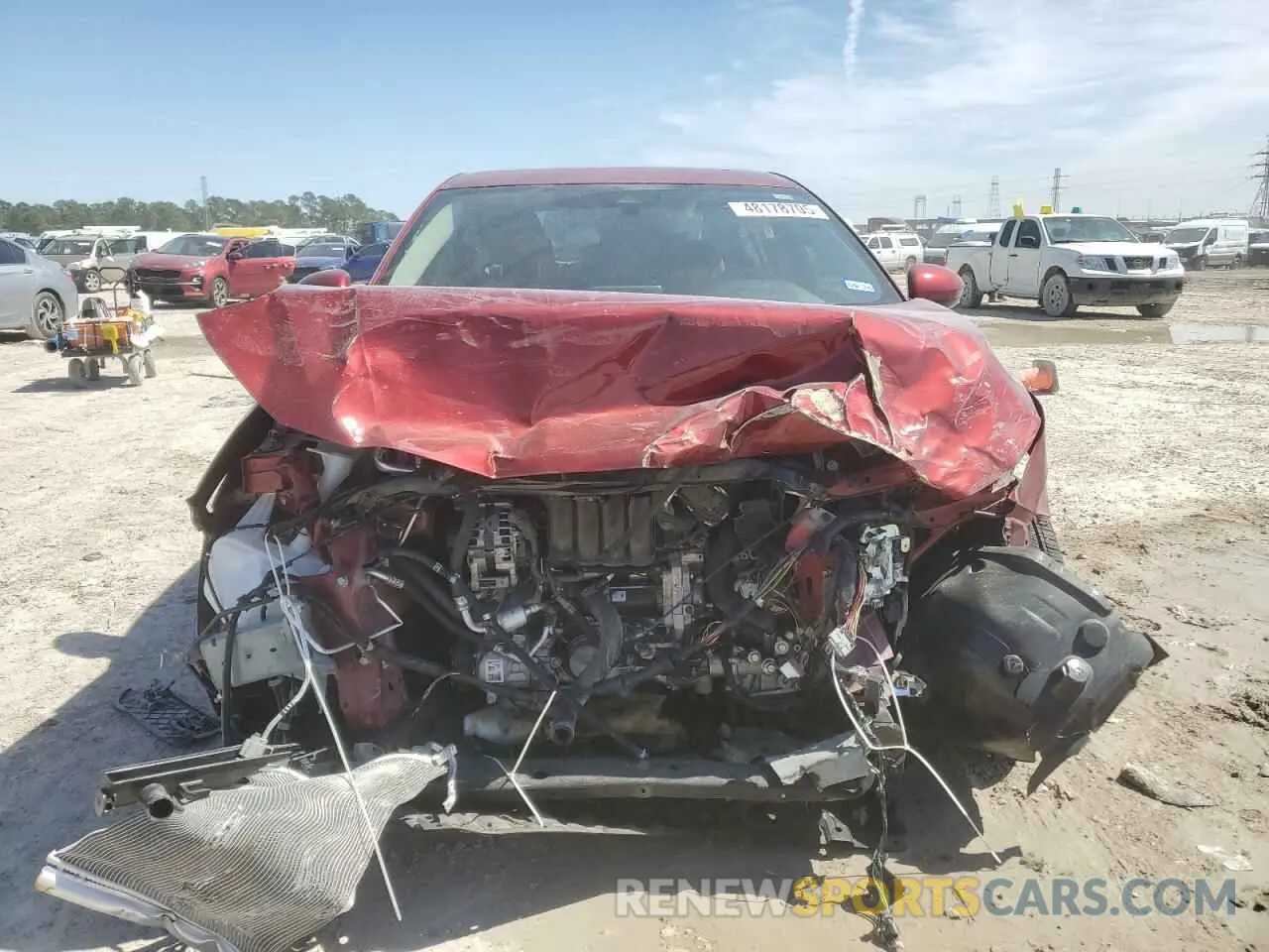 5 fotografías del automóvil dañado 3N1AB8CV6PY322245 NISSAN SENTRA 2023