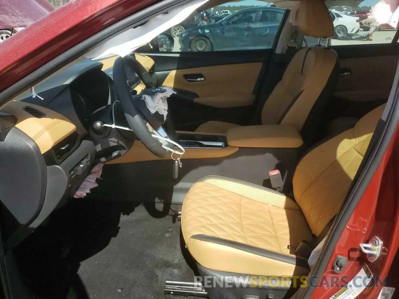 7 fotografías del automóvil dañado 3N1AB8CV6PY322245 NISSAN SENTRA 2023