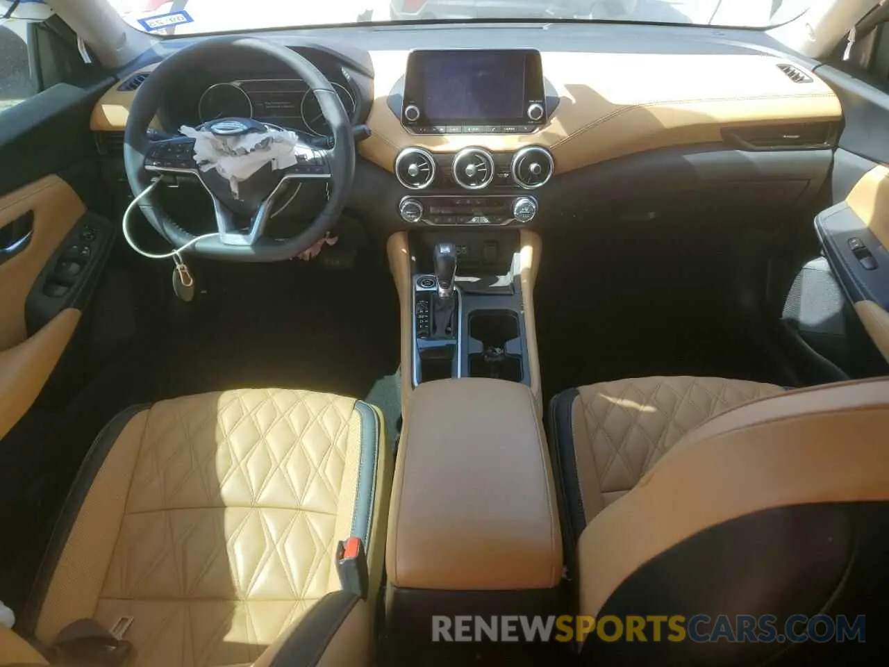 8 fotografías del automóvil dañado 3N1AB8CV6PY322245 NISSAN SENTRA 2023