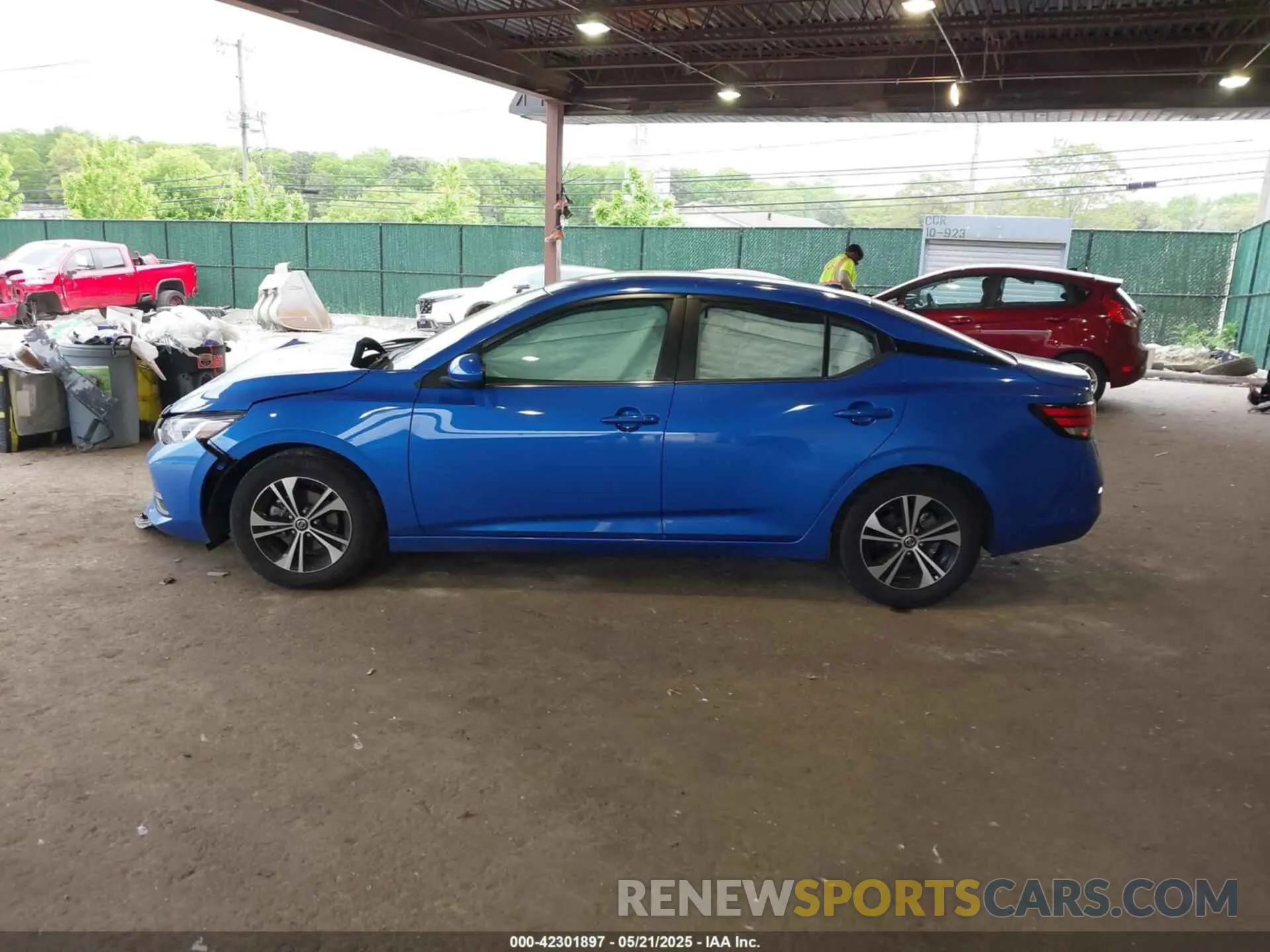 15 fotografías del automóvil dañado 3N1AB8CV6PY323539 NISSAN SENTRA 2023
