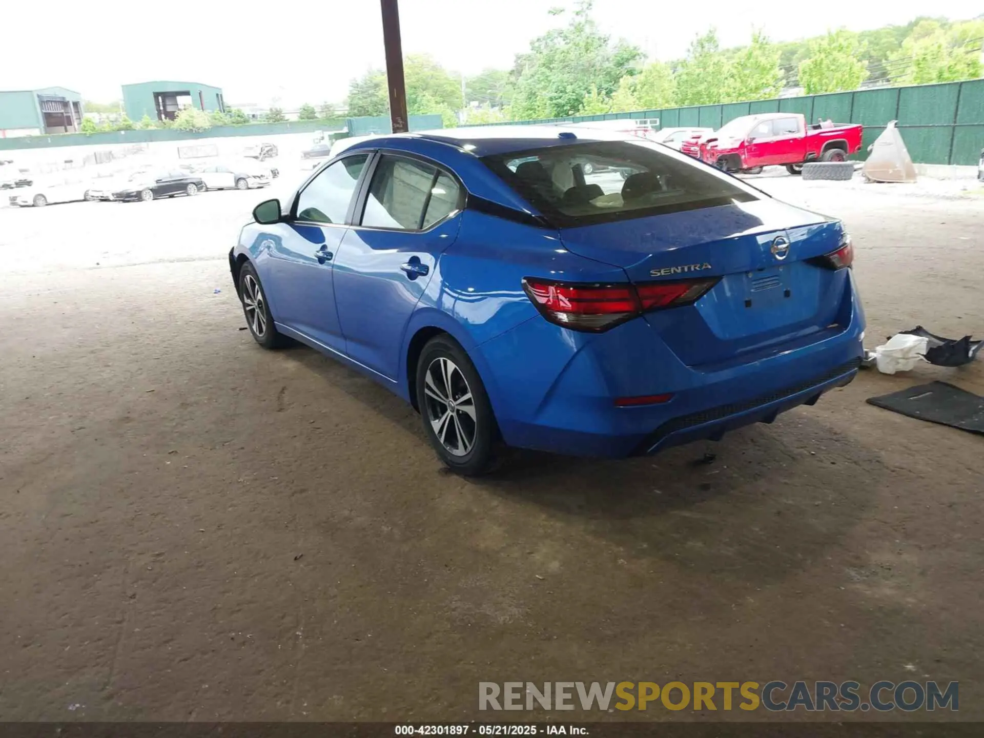 3 fotografías del automóvil dañado 3N1AB8CV6PY323539 NISSAN SENTRA 2023