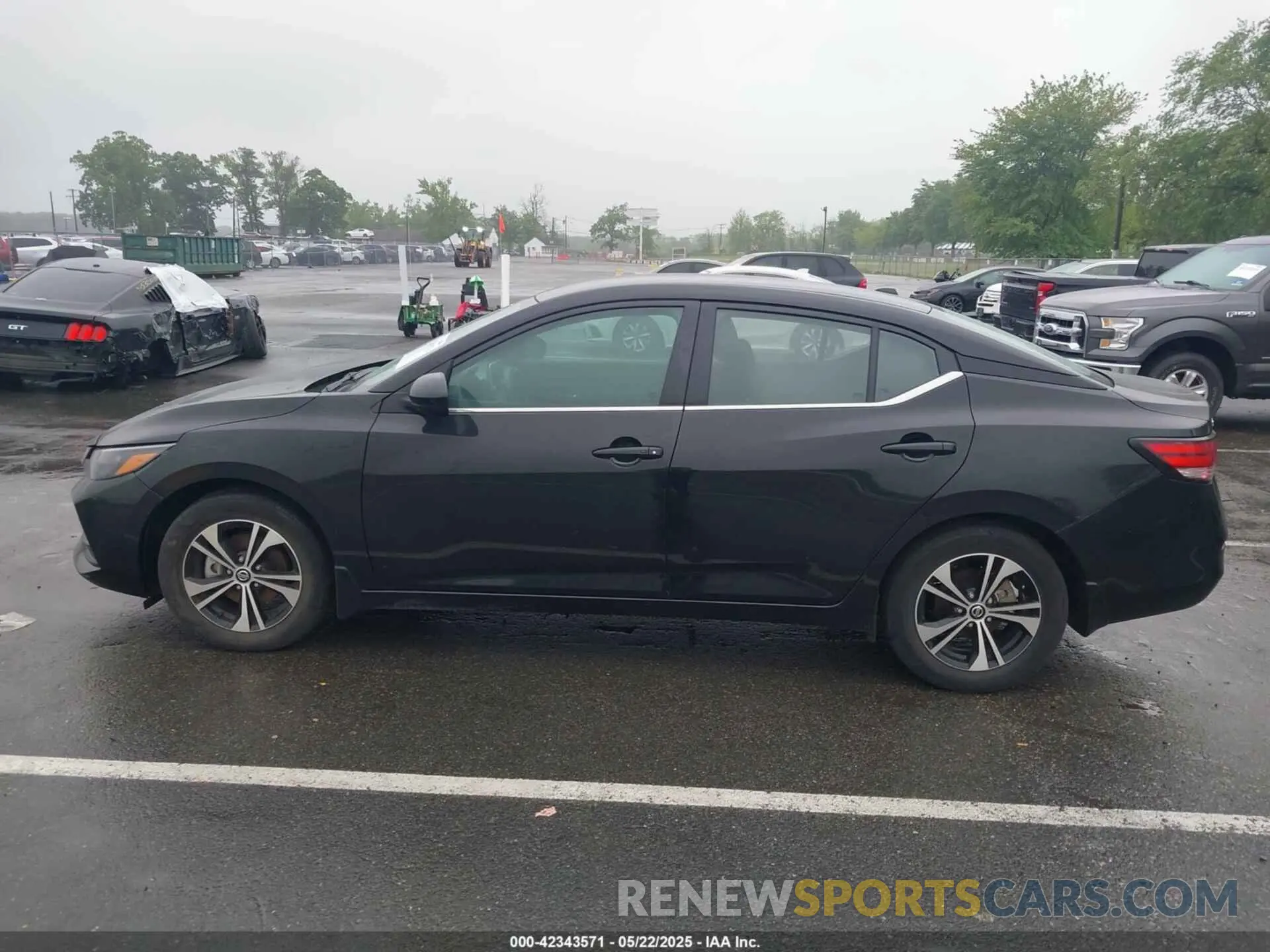 14 fotografías del automóvil dañado 3N1AB8CV6PY324853 NISSAN SENTRA 2023