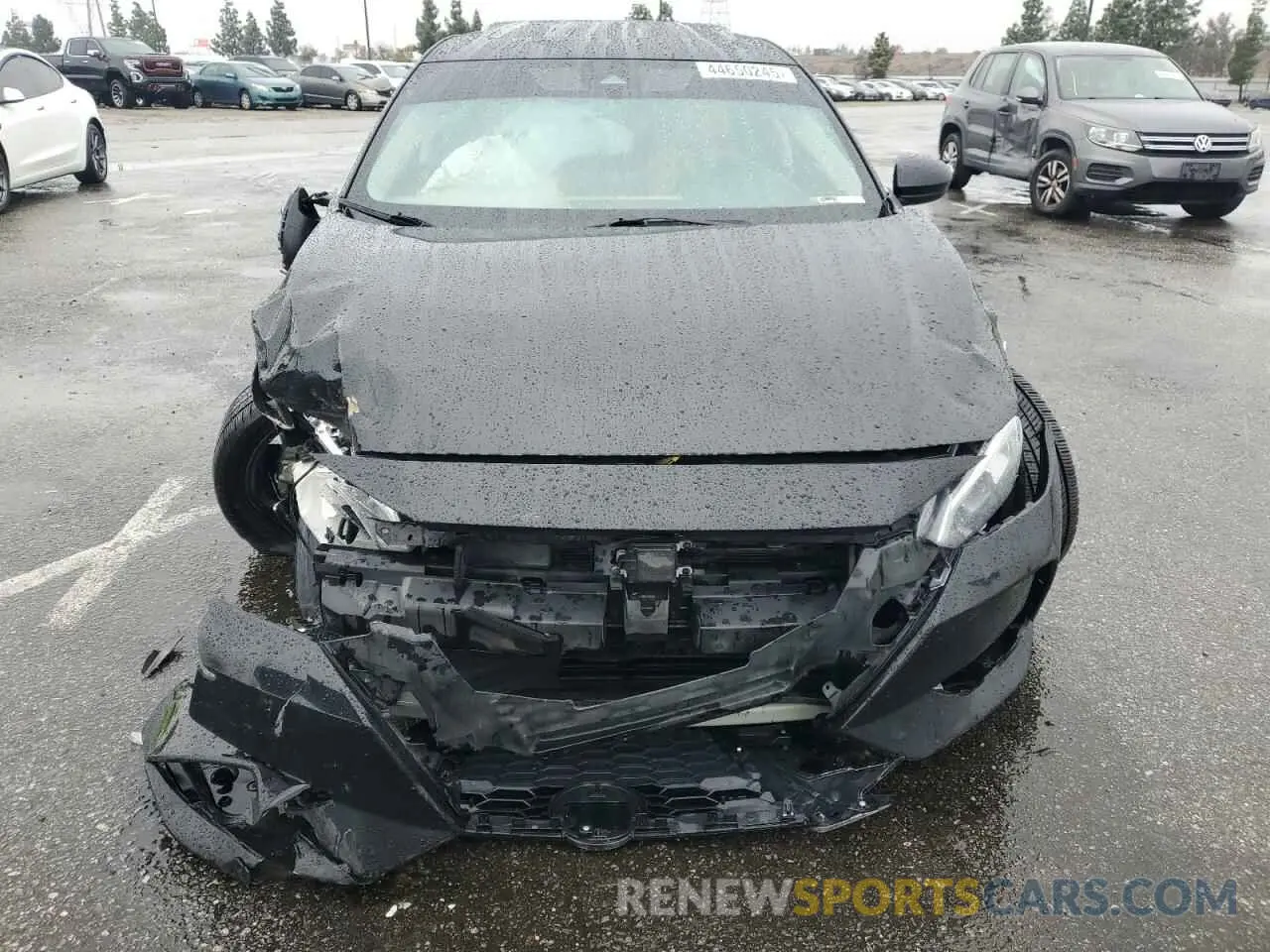 5 fotografías del automóvil dañado 3N1AB8CV7PY221960 NISSAN SENTRA 2023