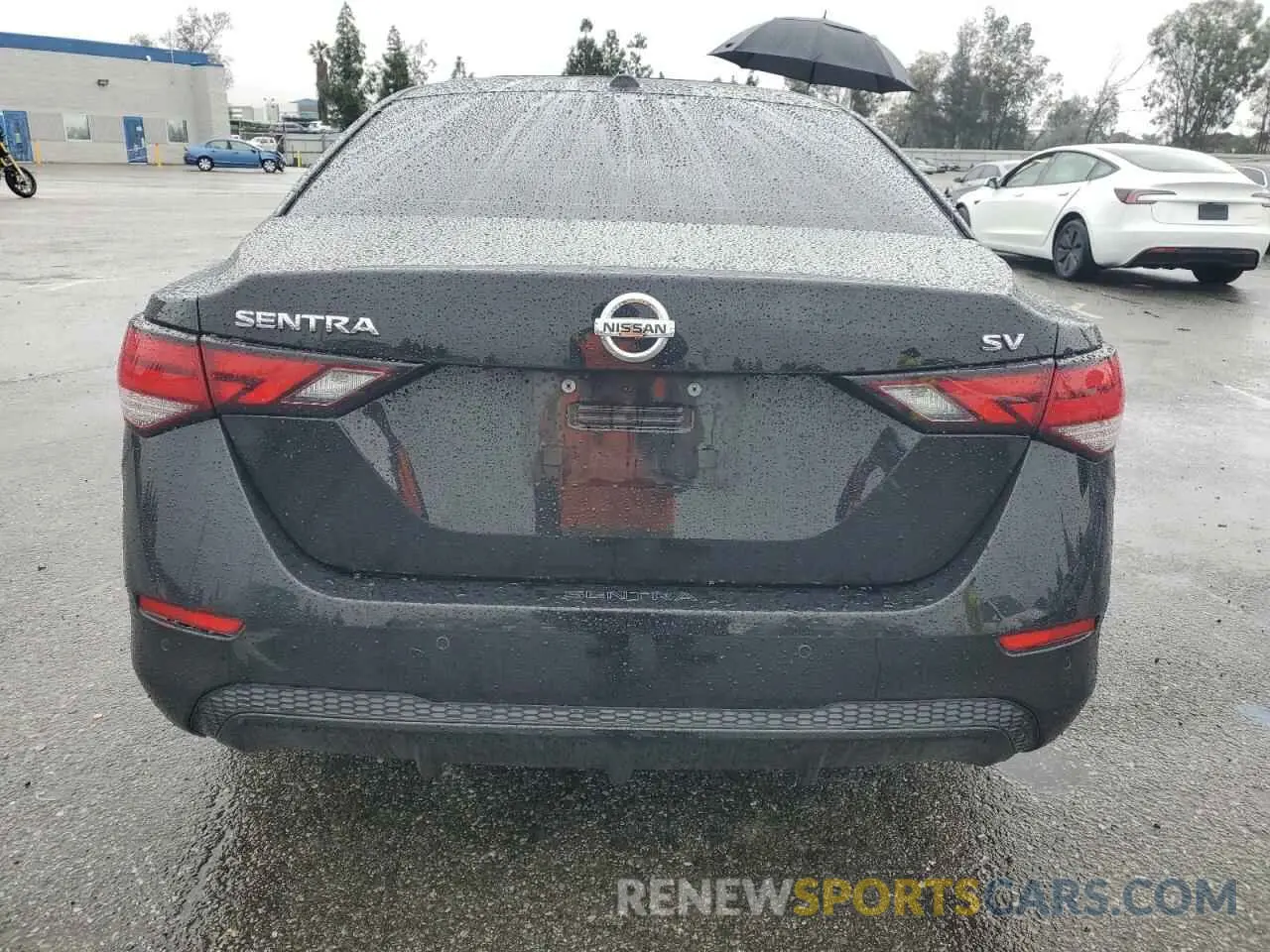 6 fotografías del automóvil dañado 3N1AB8CV7PY221960 NISSAN SENTRA 2023