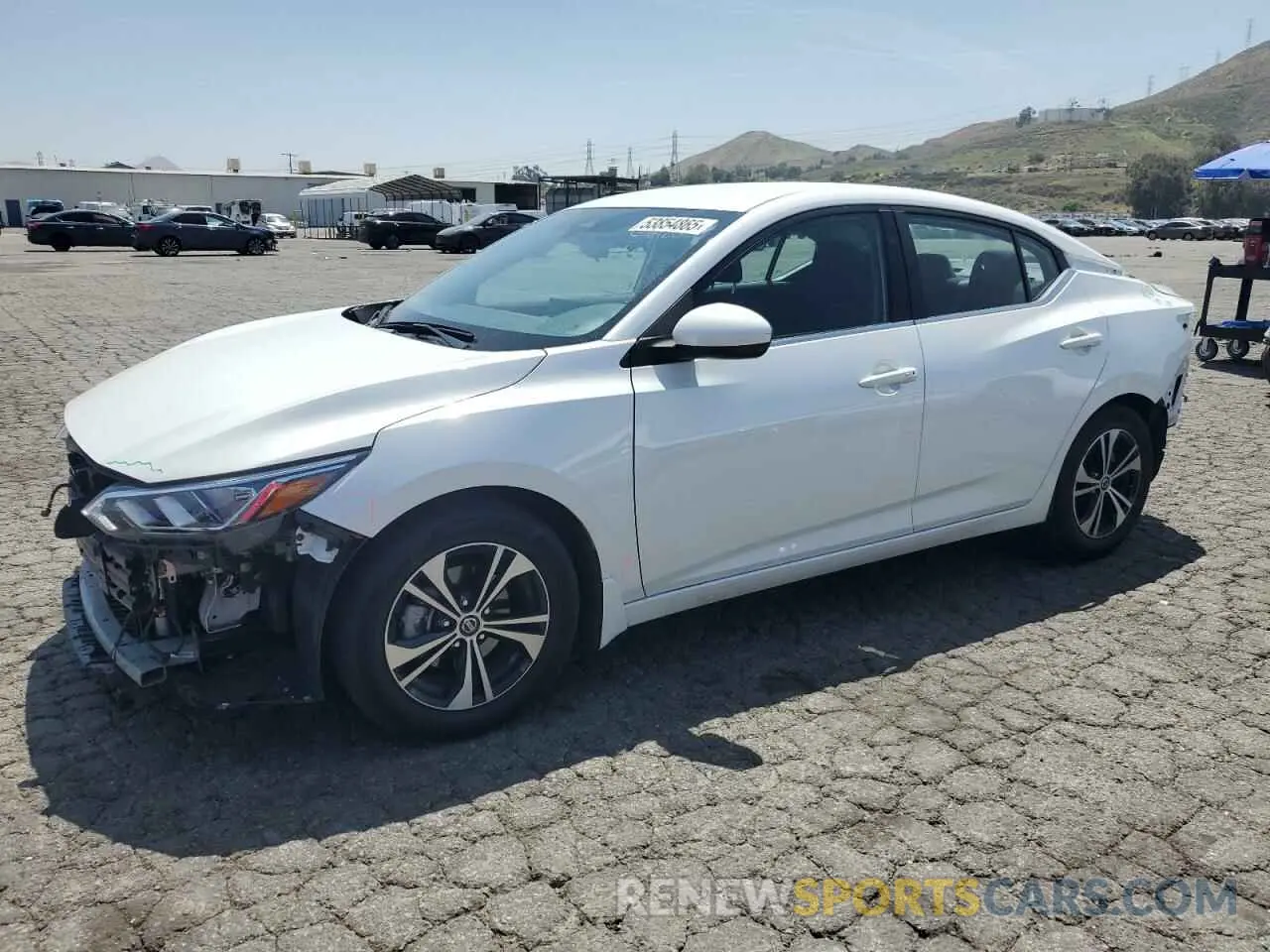 1 fotografías del automóvil dañado 3N1AB8CV7PY223191 NISSAN SENTRA 2023