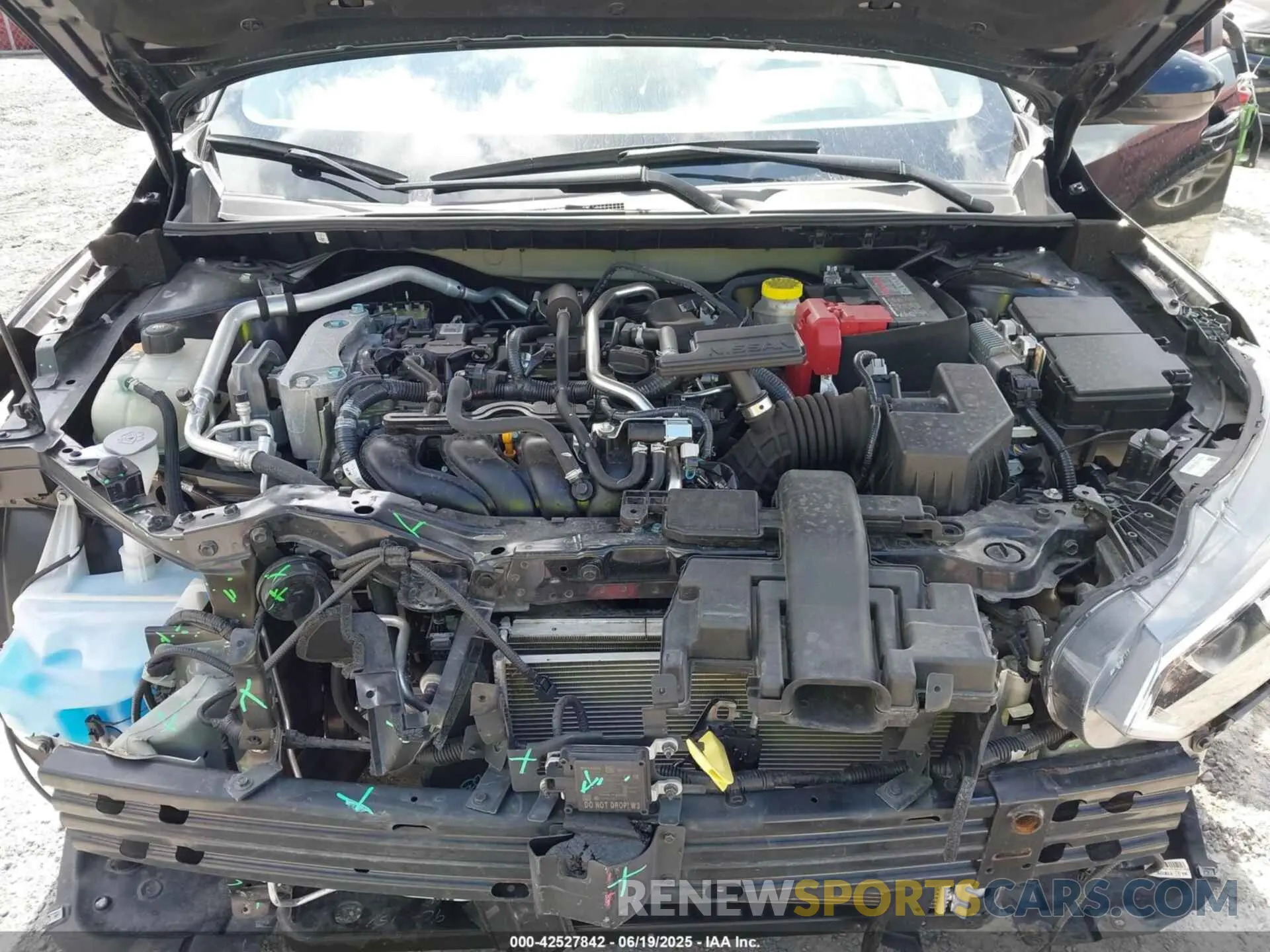 10 fotografías del automóvil dañado 3N1AB8CV7PY226110 NISSAN SENTRA 2023