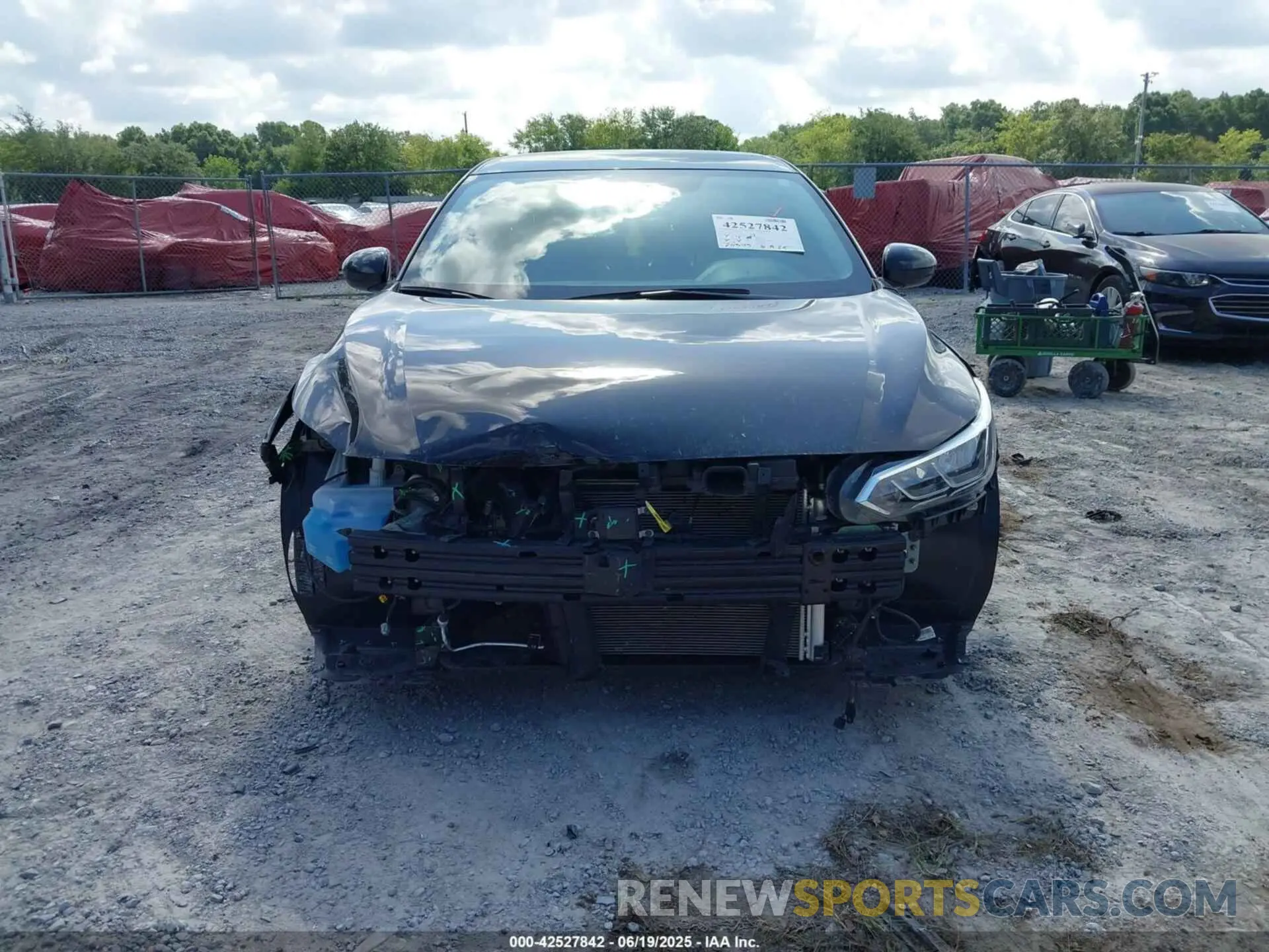 12 fotografías del automóvil dañado 3N1AB8CV7PY226110 NISSAN SENTRA 2023