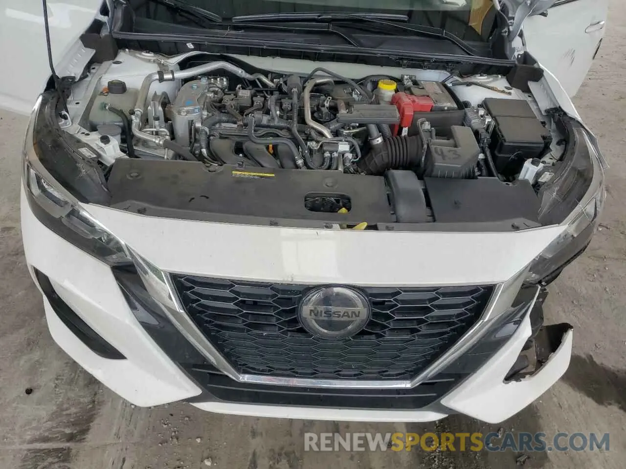 11 fotografías del automóvil dañado 3N1AB8CV7PY226737 NISSAN SENTRA 2023