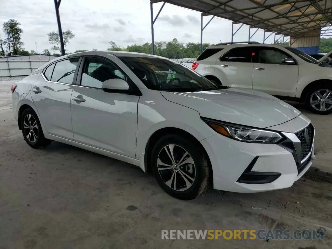 4 fotografías del automóvil dañado 3N1AB8CV7PY226737 NISSAN SENTRA 2023