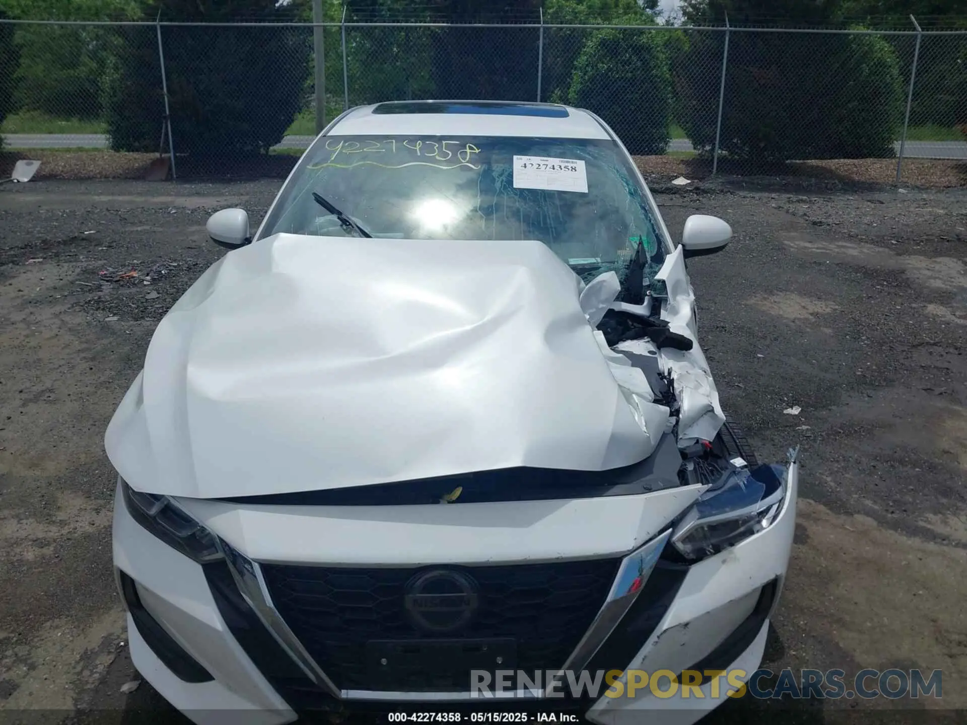 12 fotografías del automóvil dañado 3N1AB8CV7PY233462 NISSAN SENTRA 2023