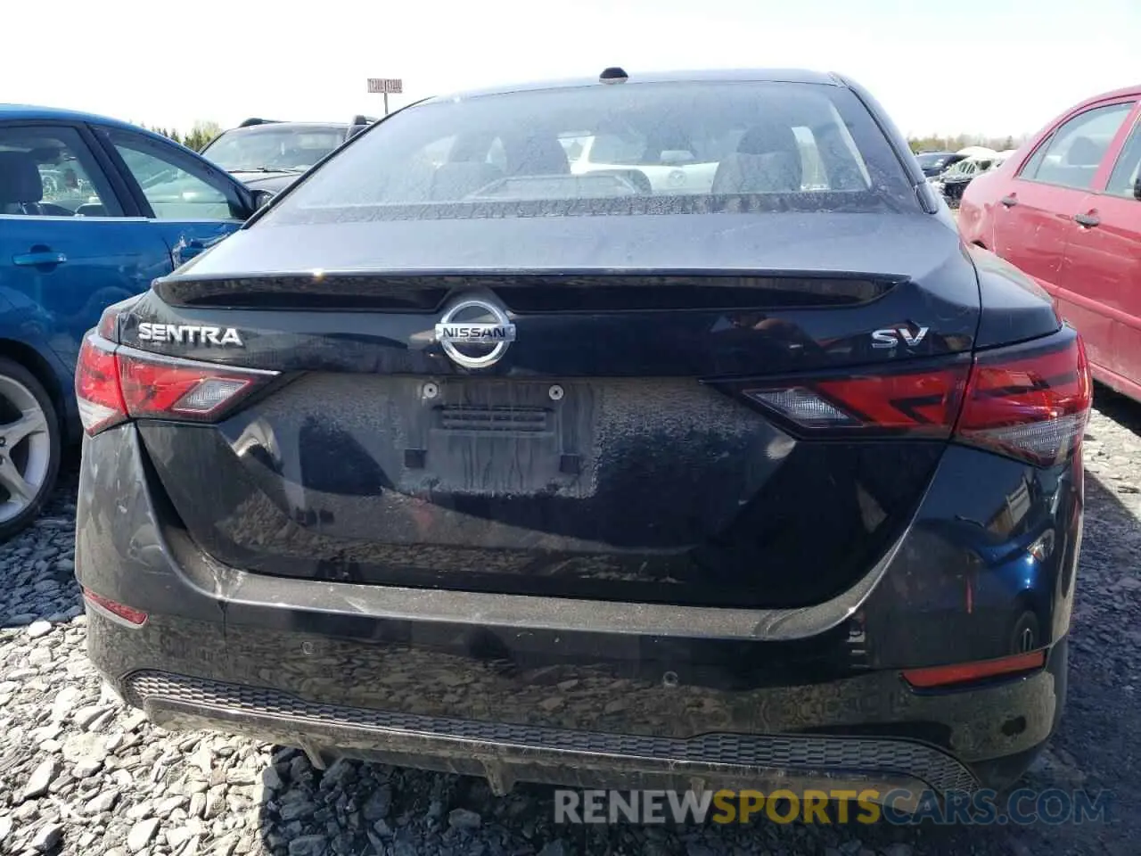 6 fotografías del automóvil dañado 3N1AB8CV7PY237026 NISSAN SENTRA 2023