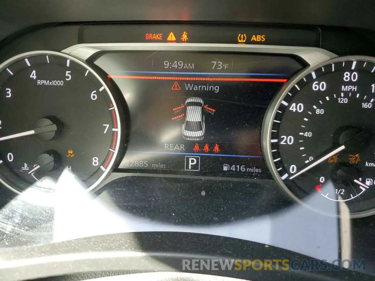 9 fotografías del automóvil dañado 3N1AB8CV7PY239357 NISSAN SENTRA 2023