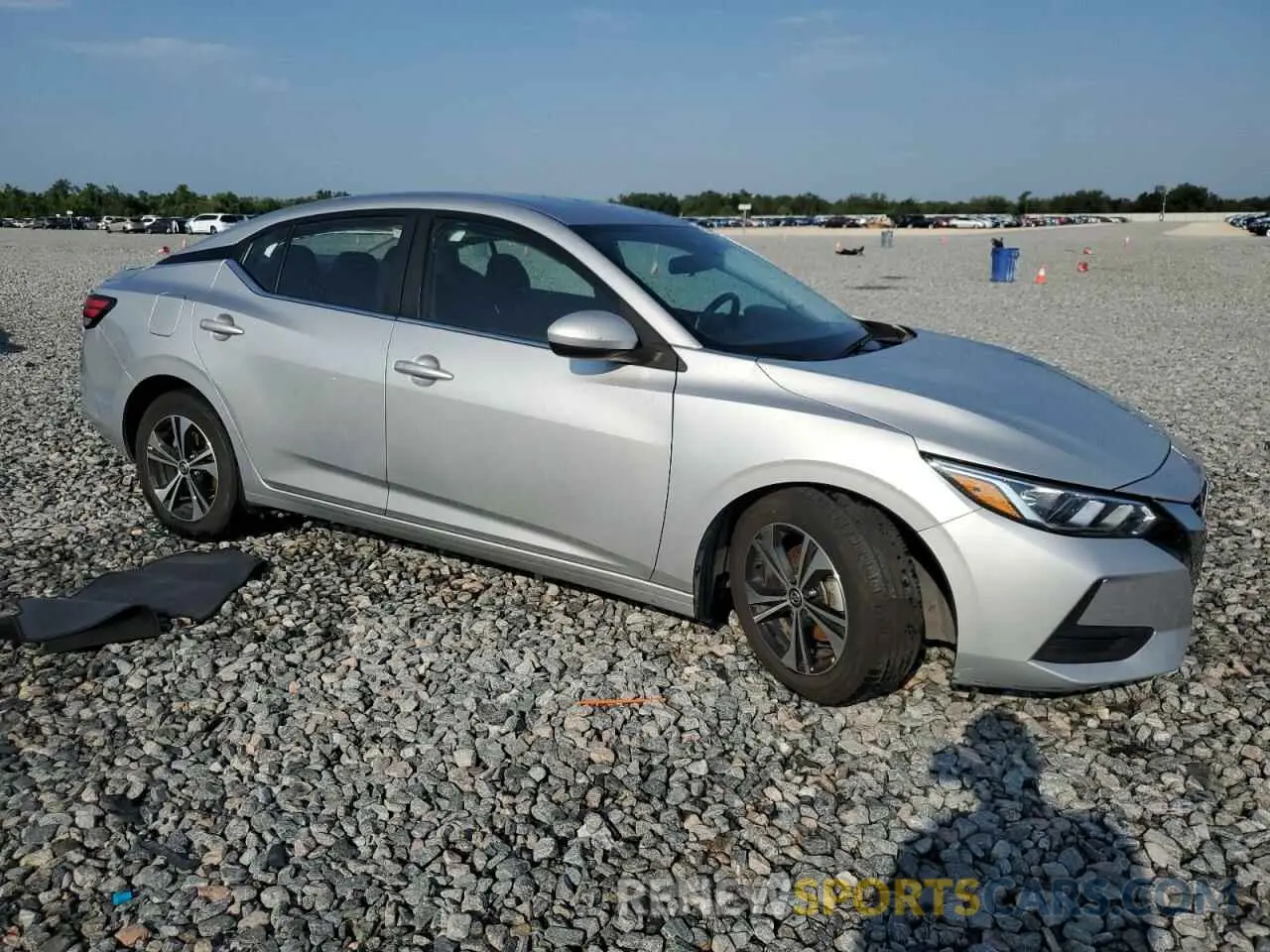 4 fotografías del automóvil dañado 3N1AB8CV7PY240007 NISSAN SENTRA 2023