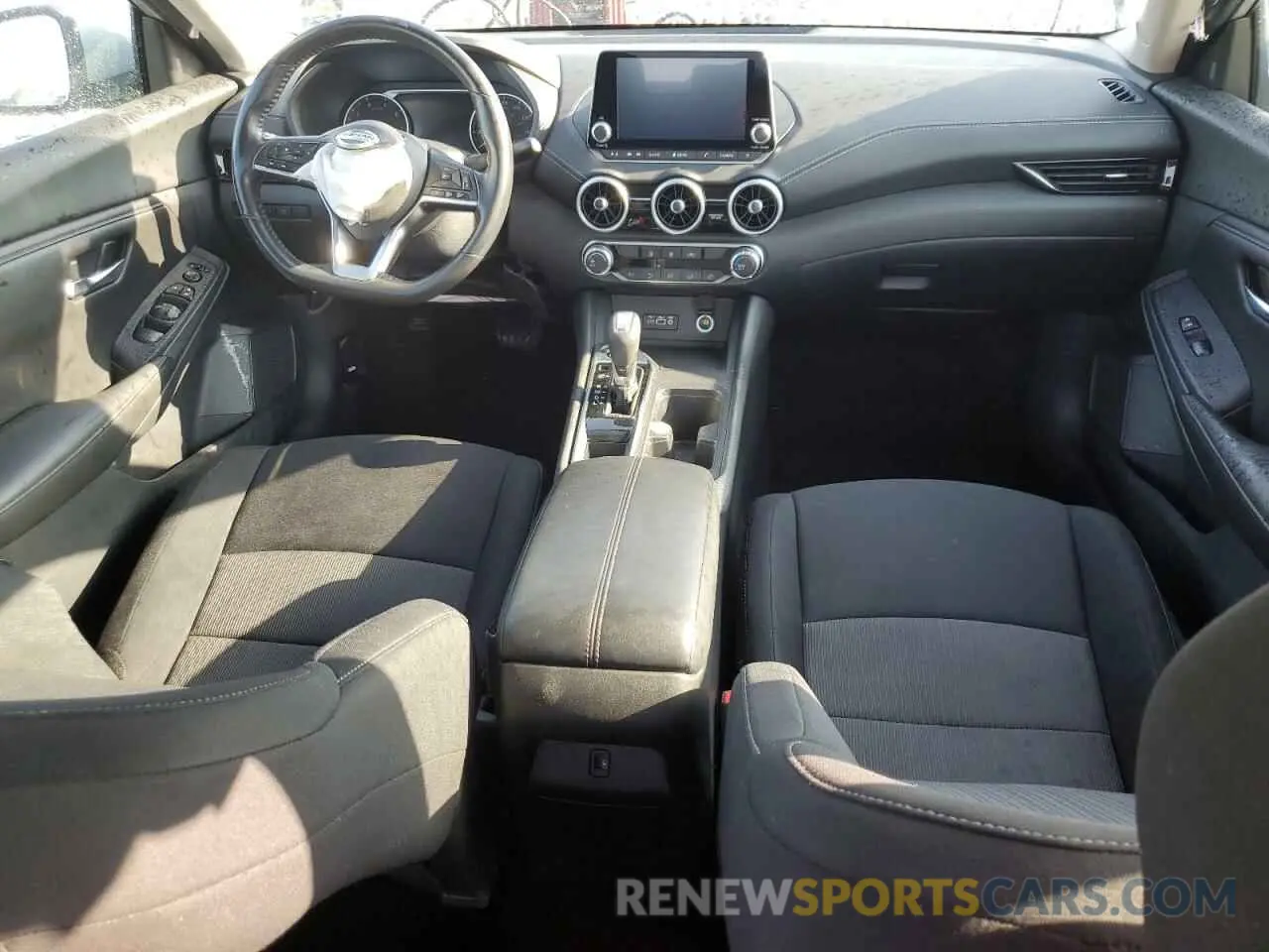 8 fotografías del automóvil dañado 3N1AB8CV7PY240007 NISSAN SENTRA 2023