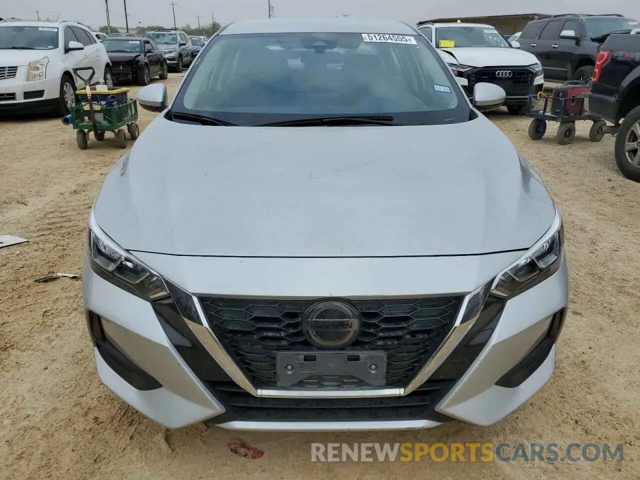 5 fotografías del automóvil dañado 3N1AB8CV7PY241187 NISSAN SENTRA 2023